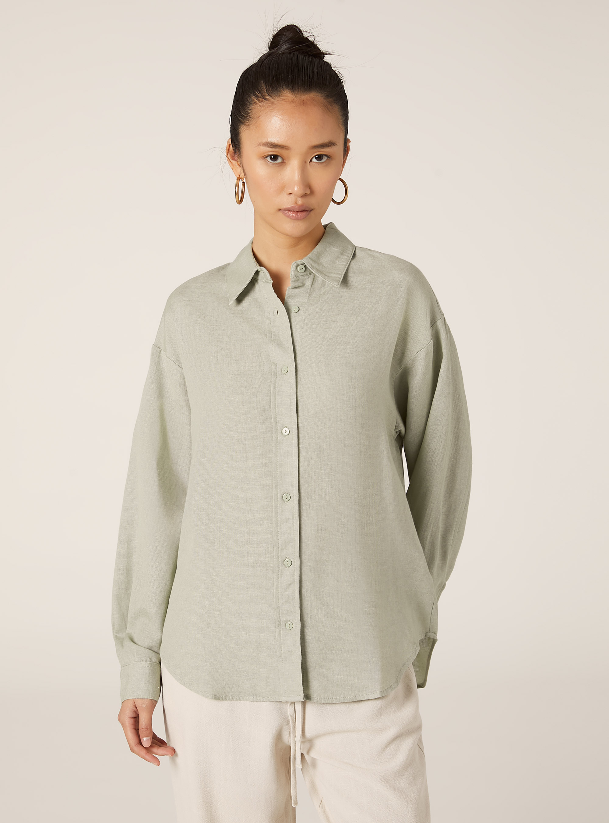 Comfort fit linen shirt | Alcott | Women's Shirts and Blouse