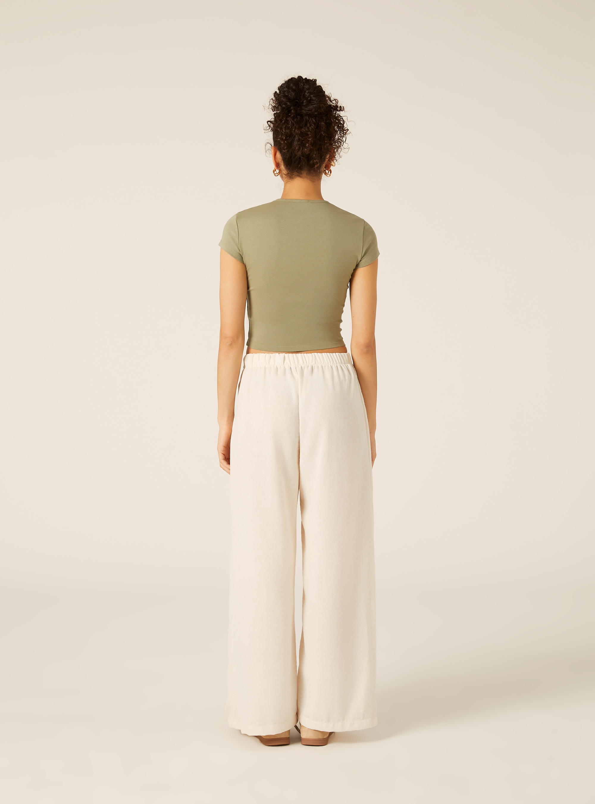 Maglietta in cotone slim fit, KY2 KAKY MEDIUM