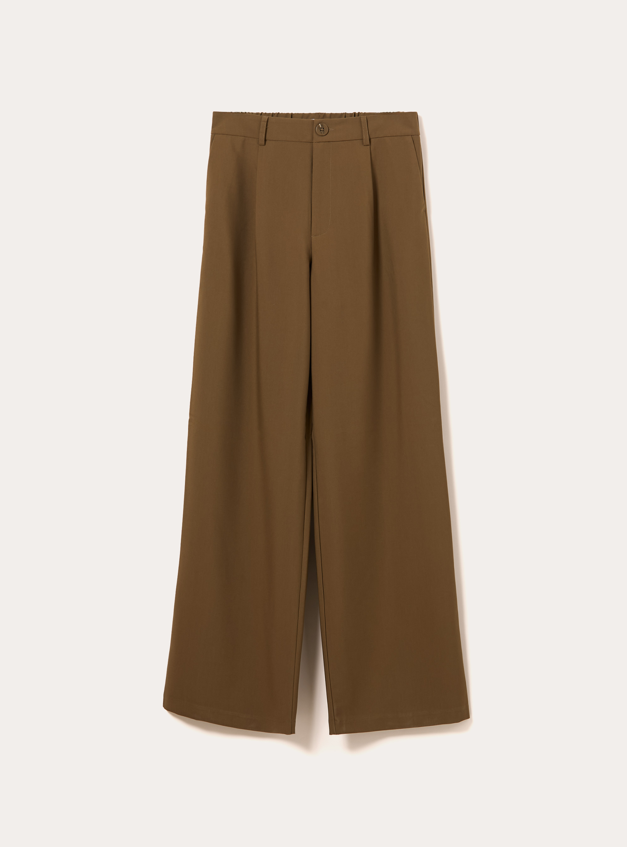 Tailored trousers with pleats, KY2 KAKY MEDIUM