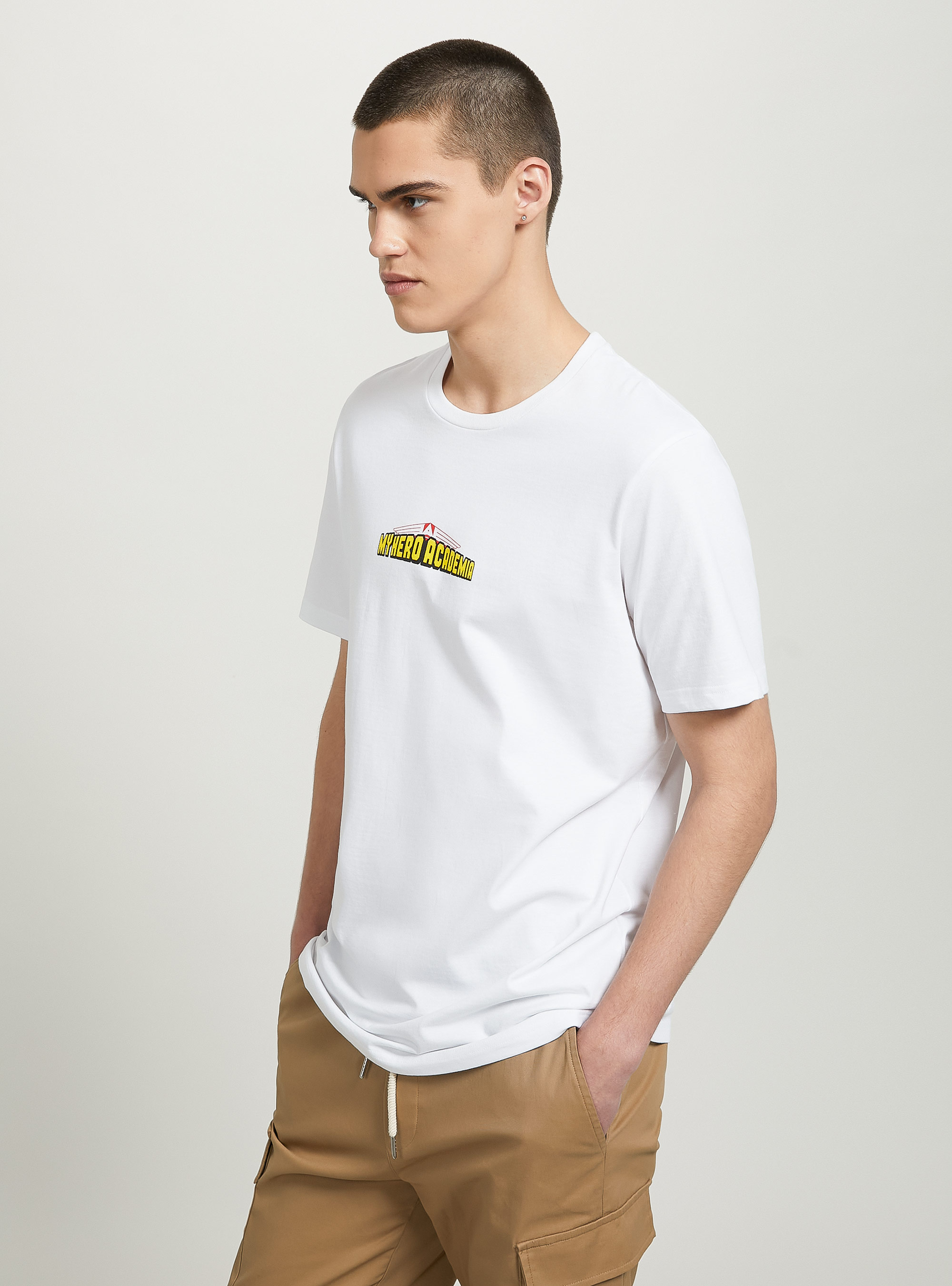 My Hero Academia / Alcott T-shirt, WH3 WHITE