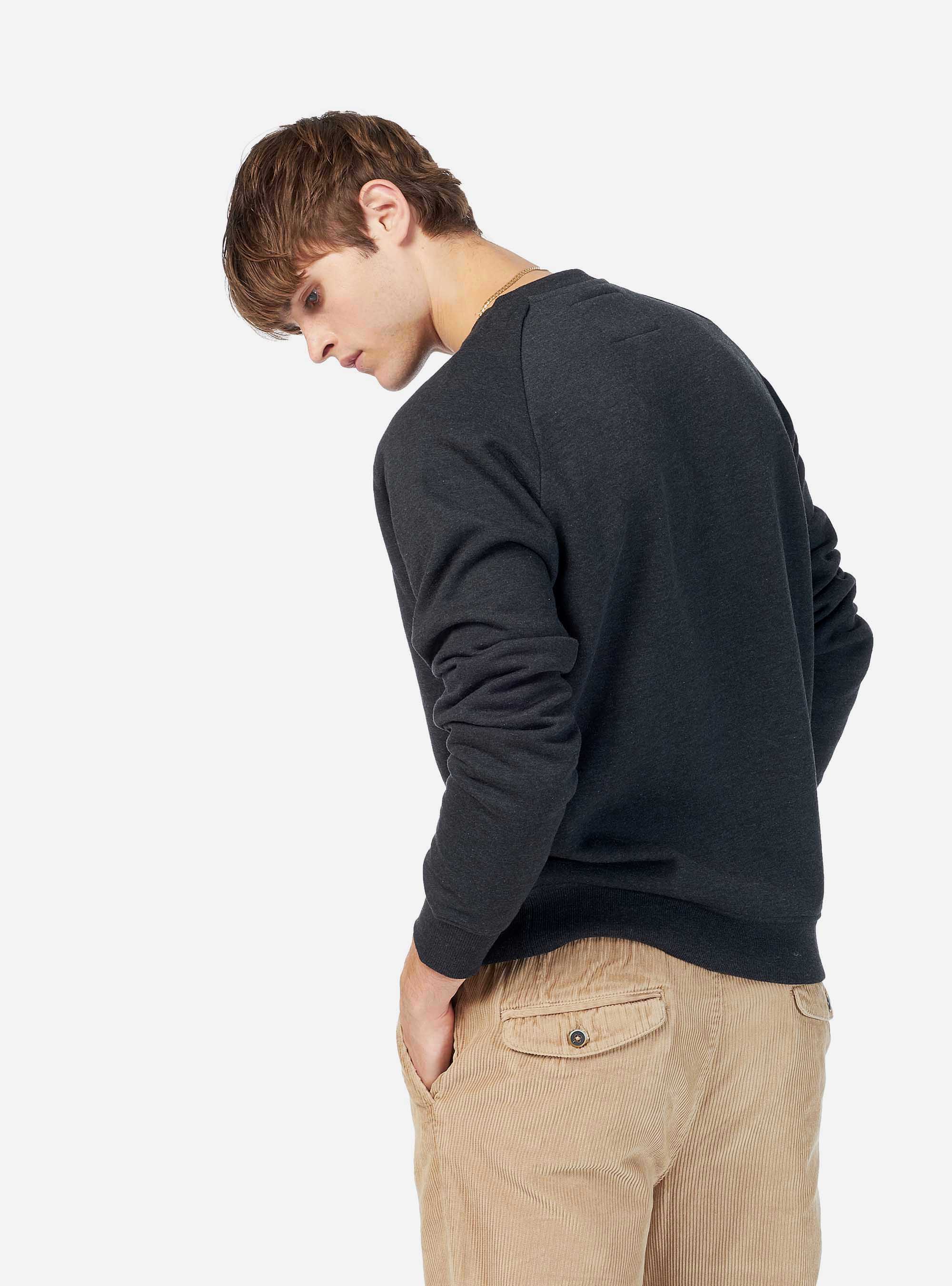 Fepa con ricamo, NERO