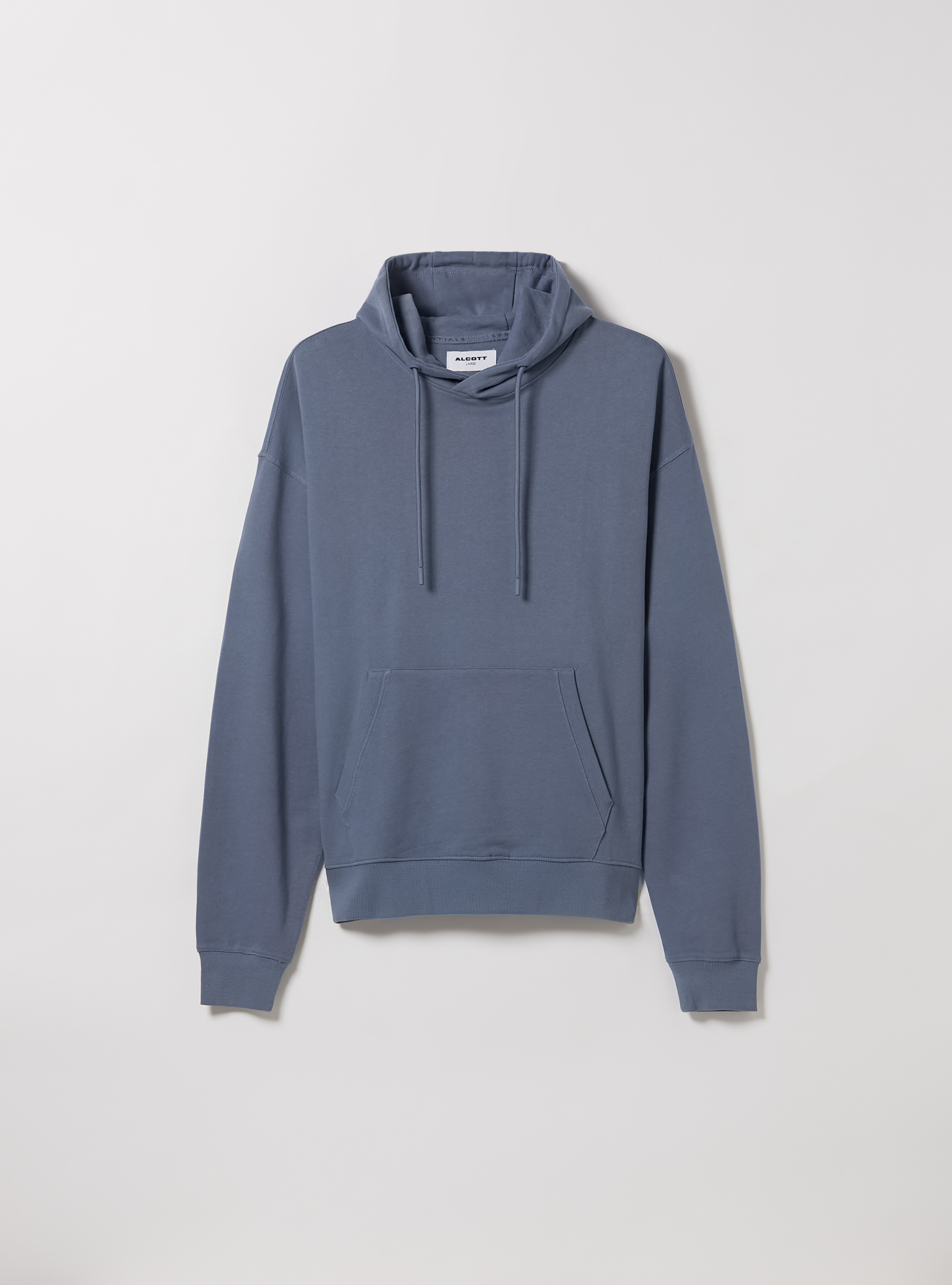 Sweatshirt with hood and pouch pocket, IN2 INDIGO MEDIUM