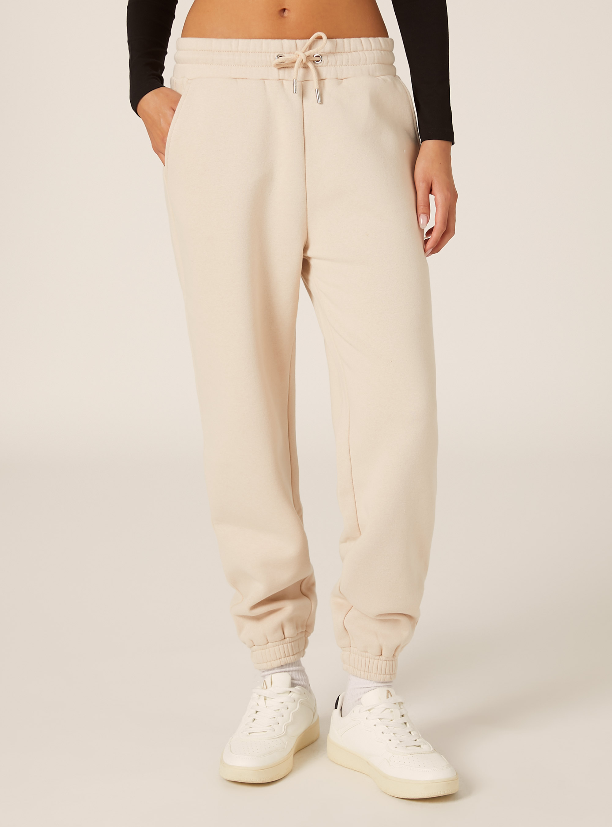 Sweatshirt jogger trousers, BG2 BEIGE MEDIUM