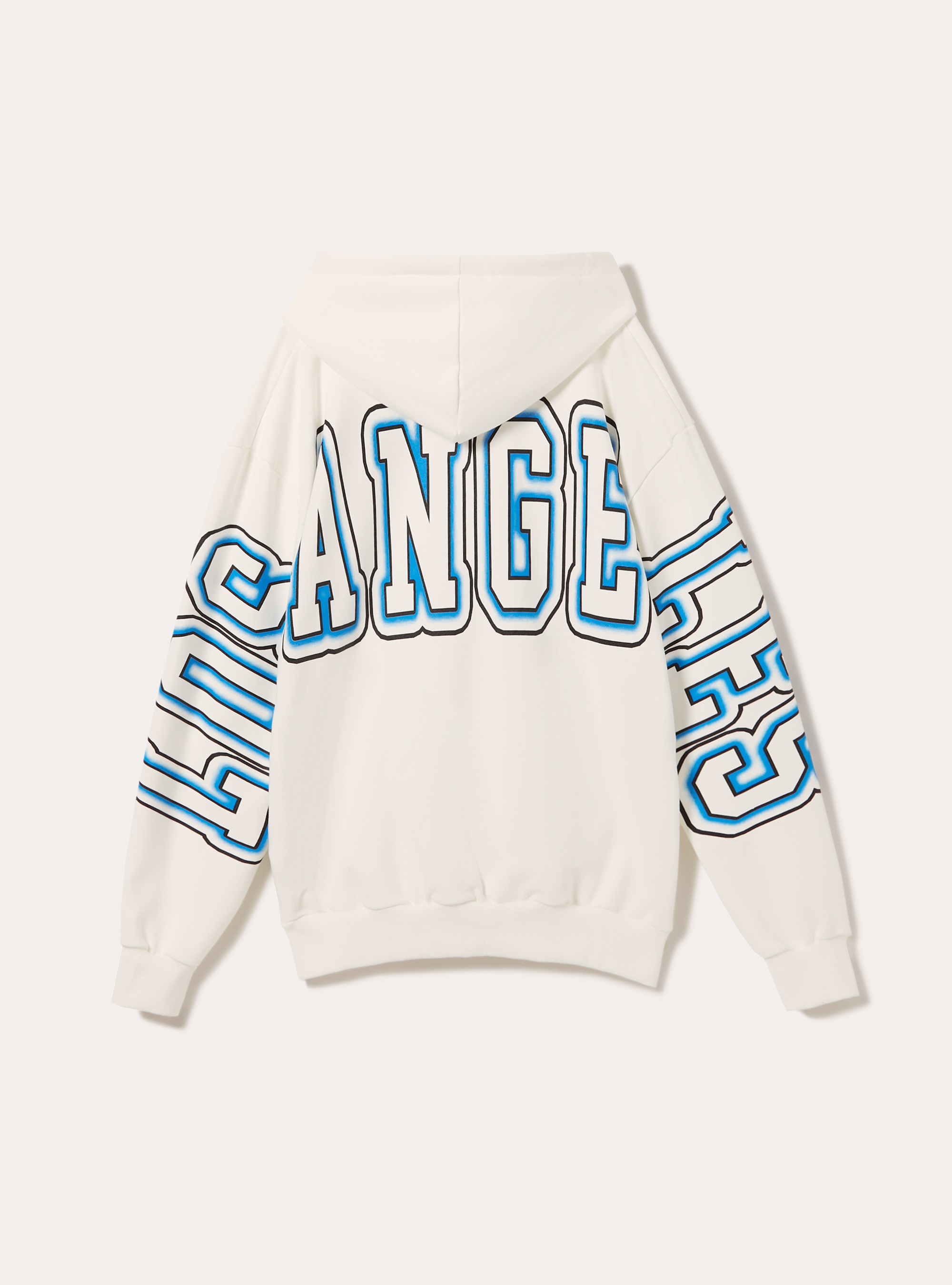 Hoodie mit Aufdruck, WH2 WHITE