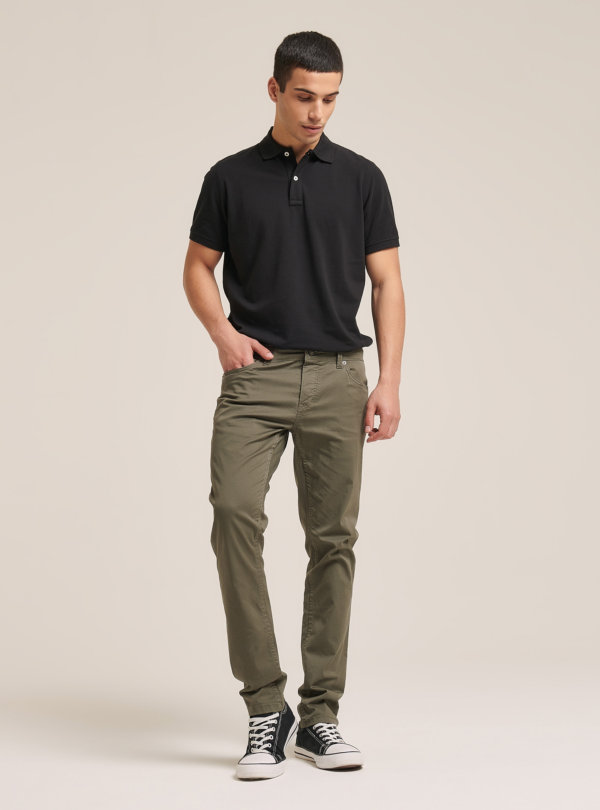 Super skinny trousers, C6573 KAKY