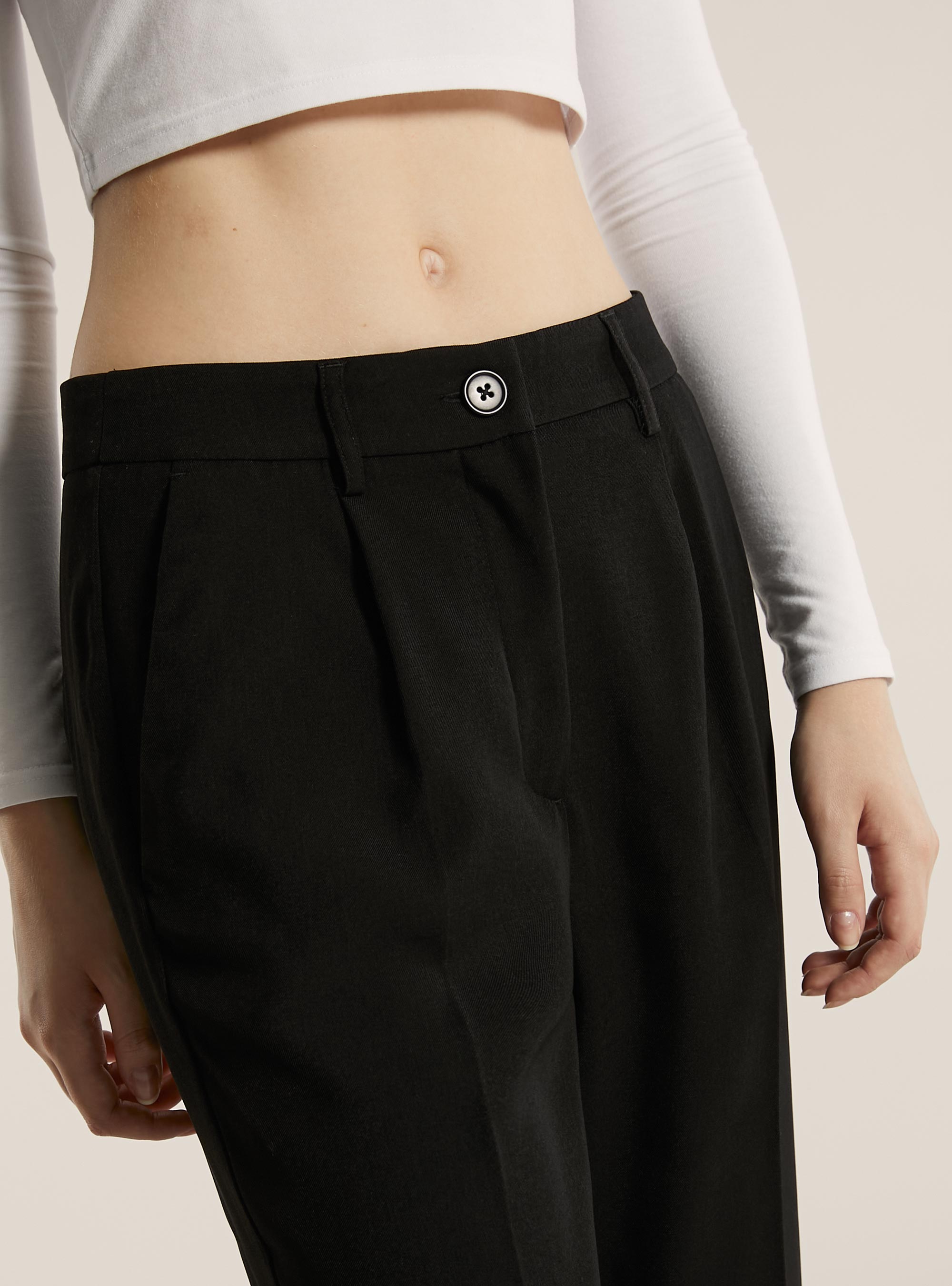 Pantalones de sastrería, BK1 BLACK