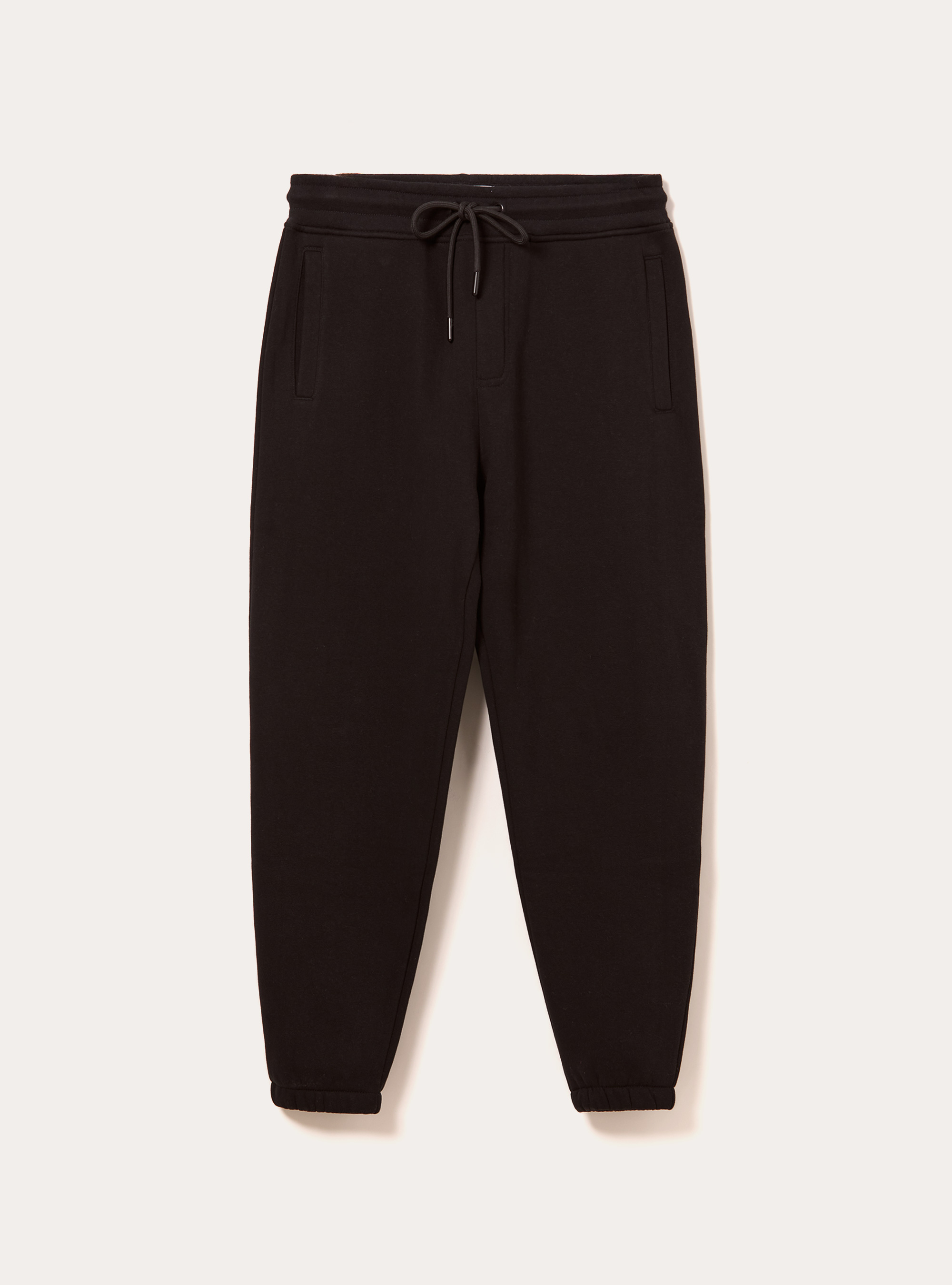 Fleece jogger pants, BK1 BLACK