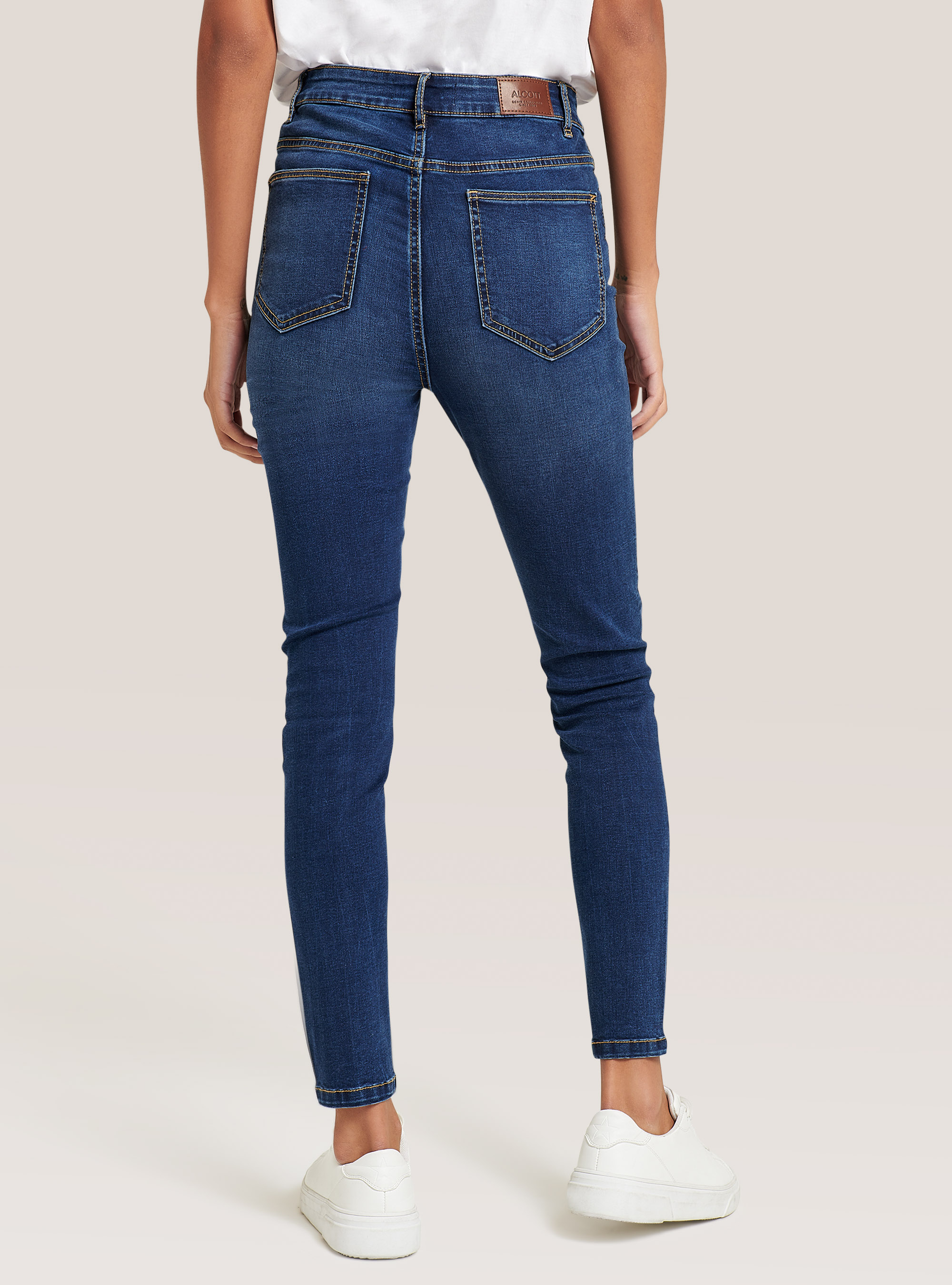 Skinny super high waist jeans | Alcott 
