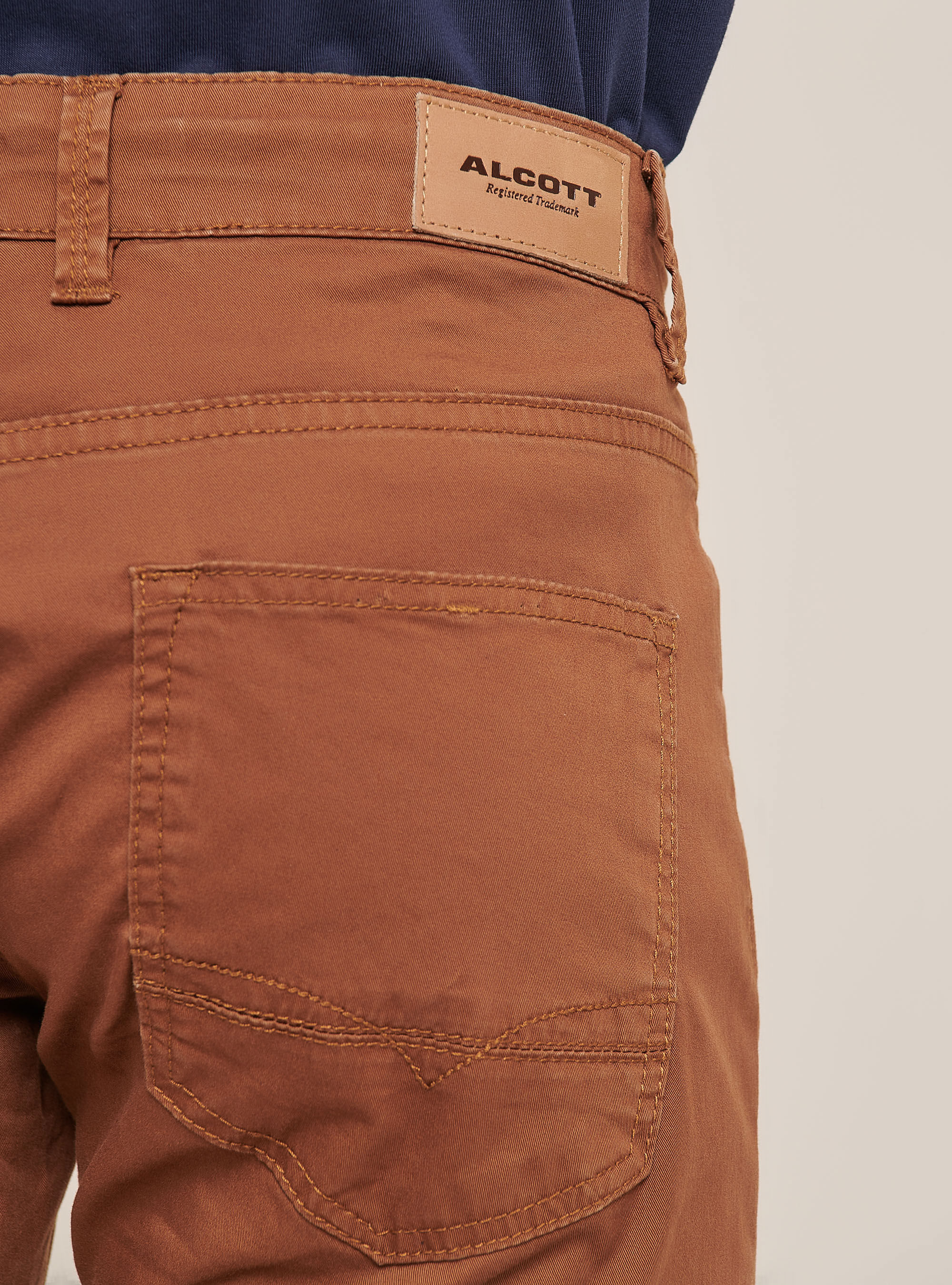 Super skinny trousers, C5583 TOBACCO