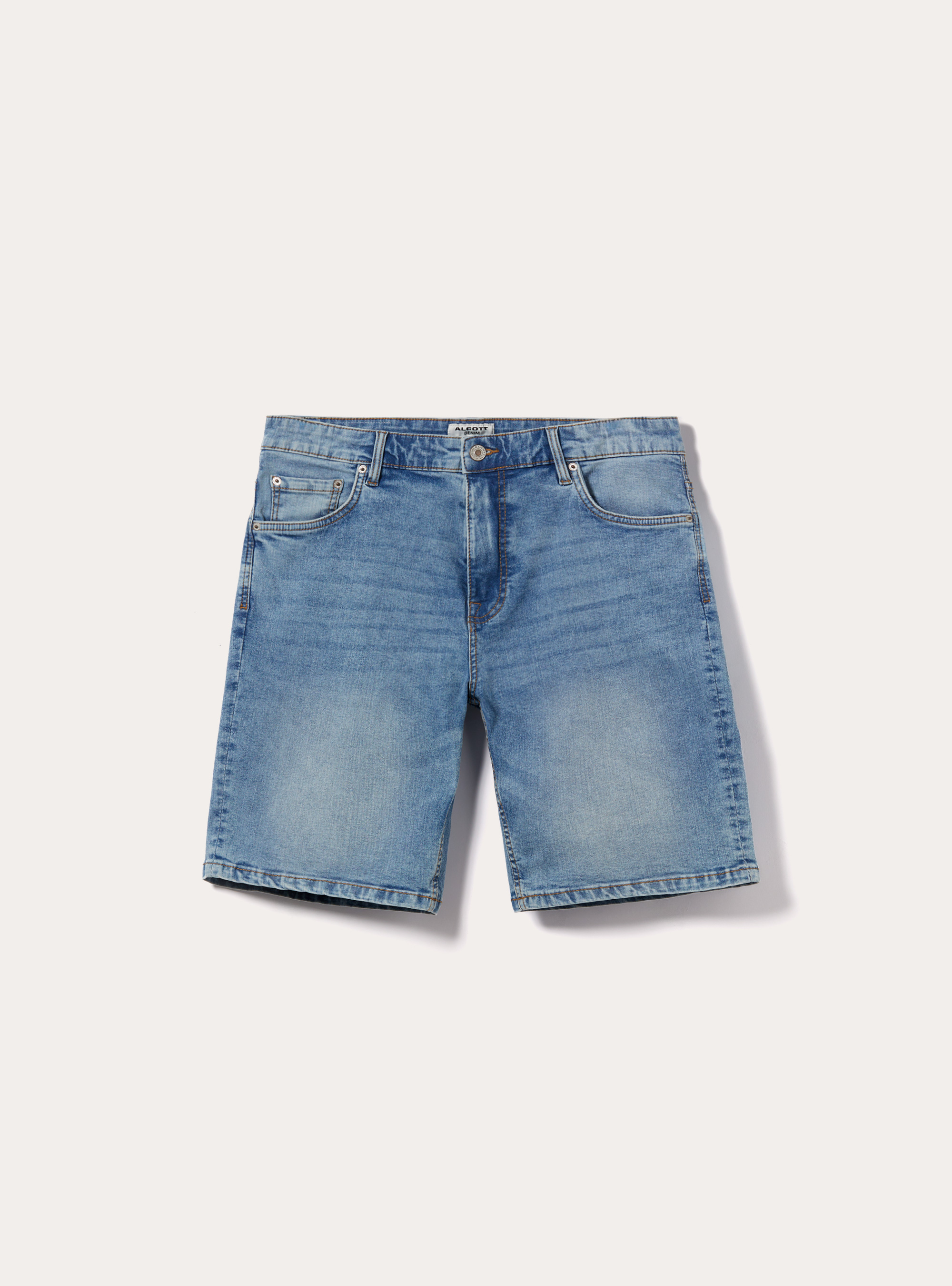 Bermuda Carrot en denim stretch, D006 AZURE