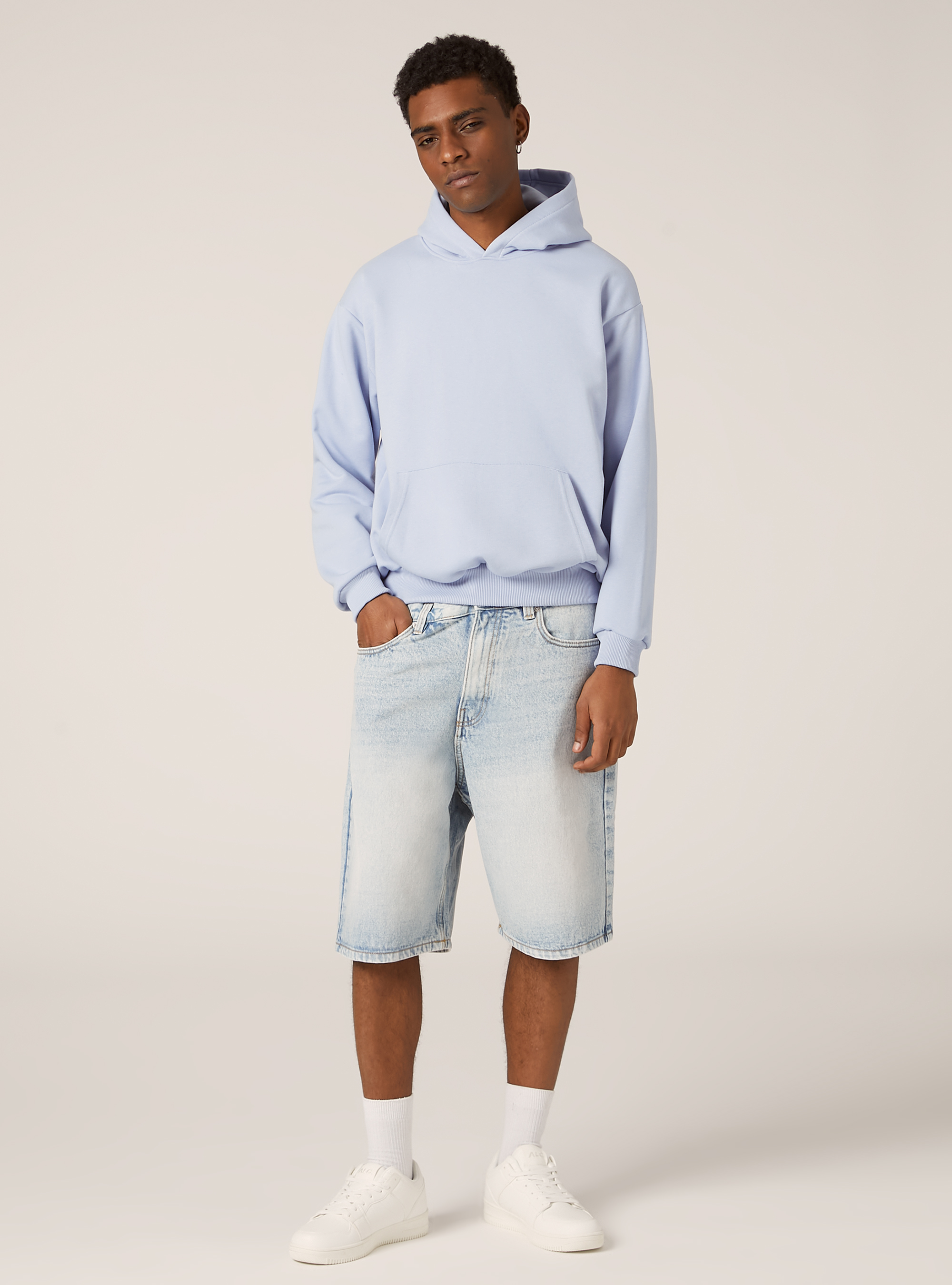 Kapuzensweatshirt, AZ3 AZURE LIGHT