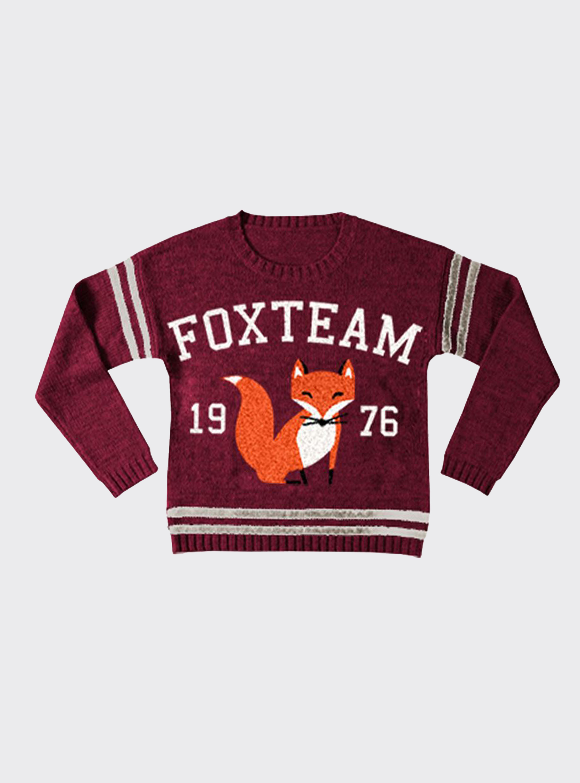 Animal team jacquard, BORDEAUX