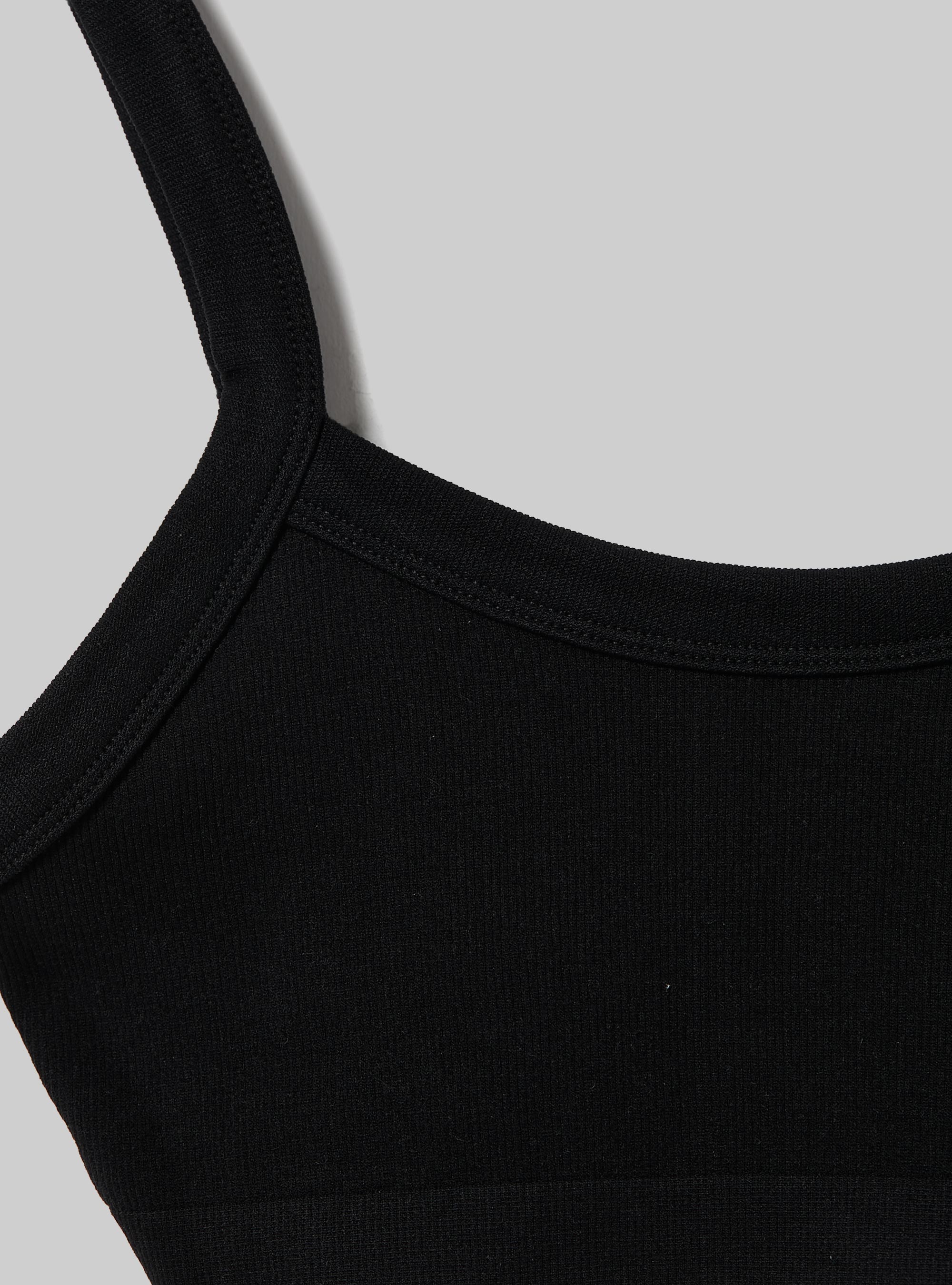 Top brassi&egrave;re cotel&eacute;, BK1 BLACK