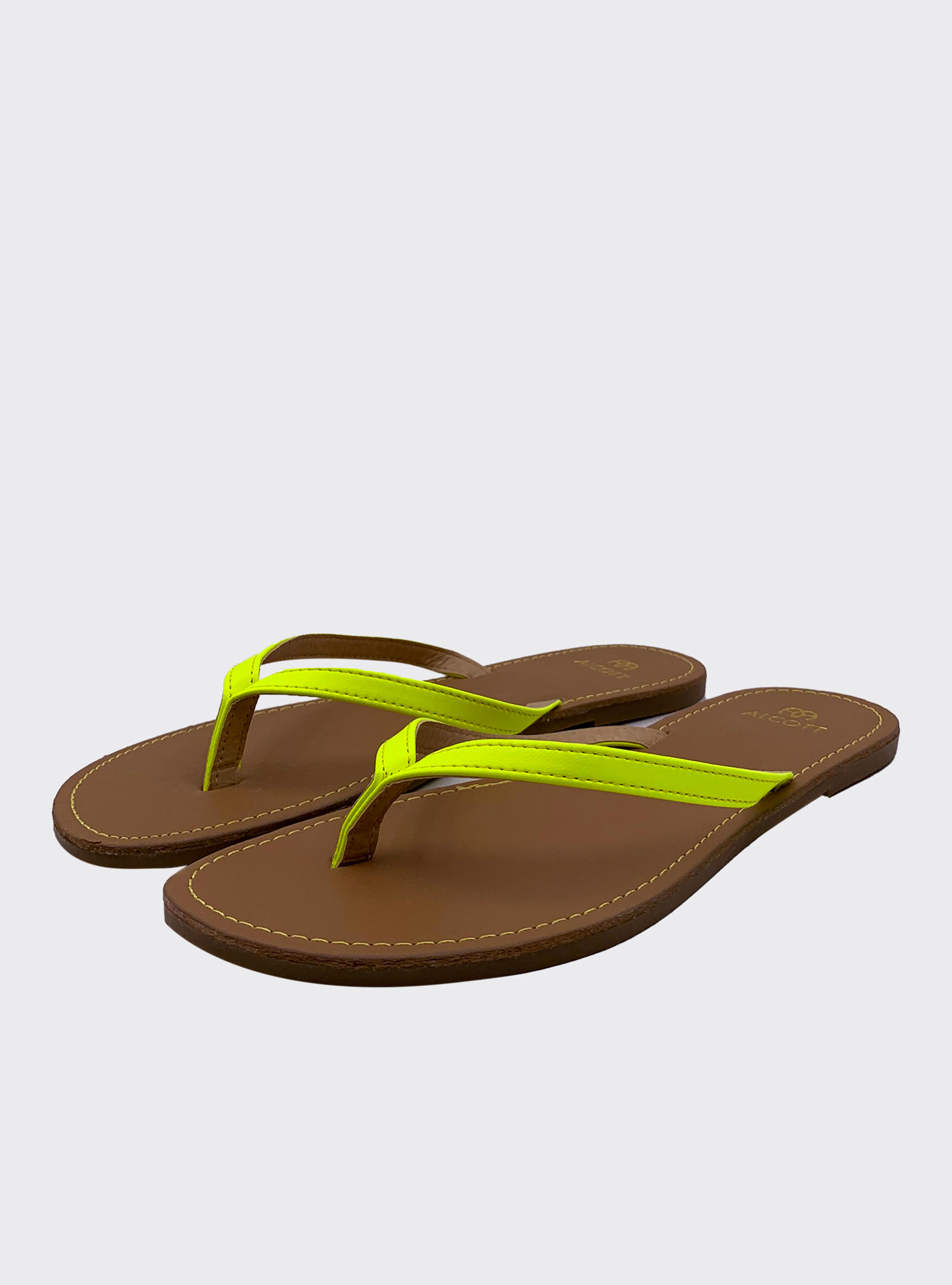 Sandali bassi, C799 YELLOW