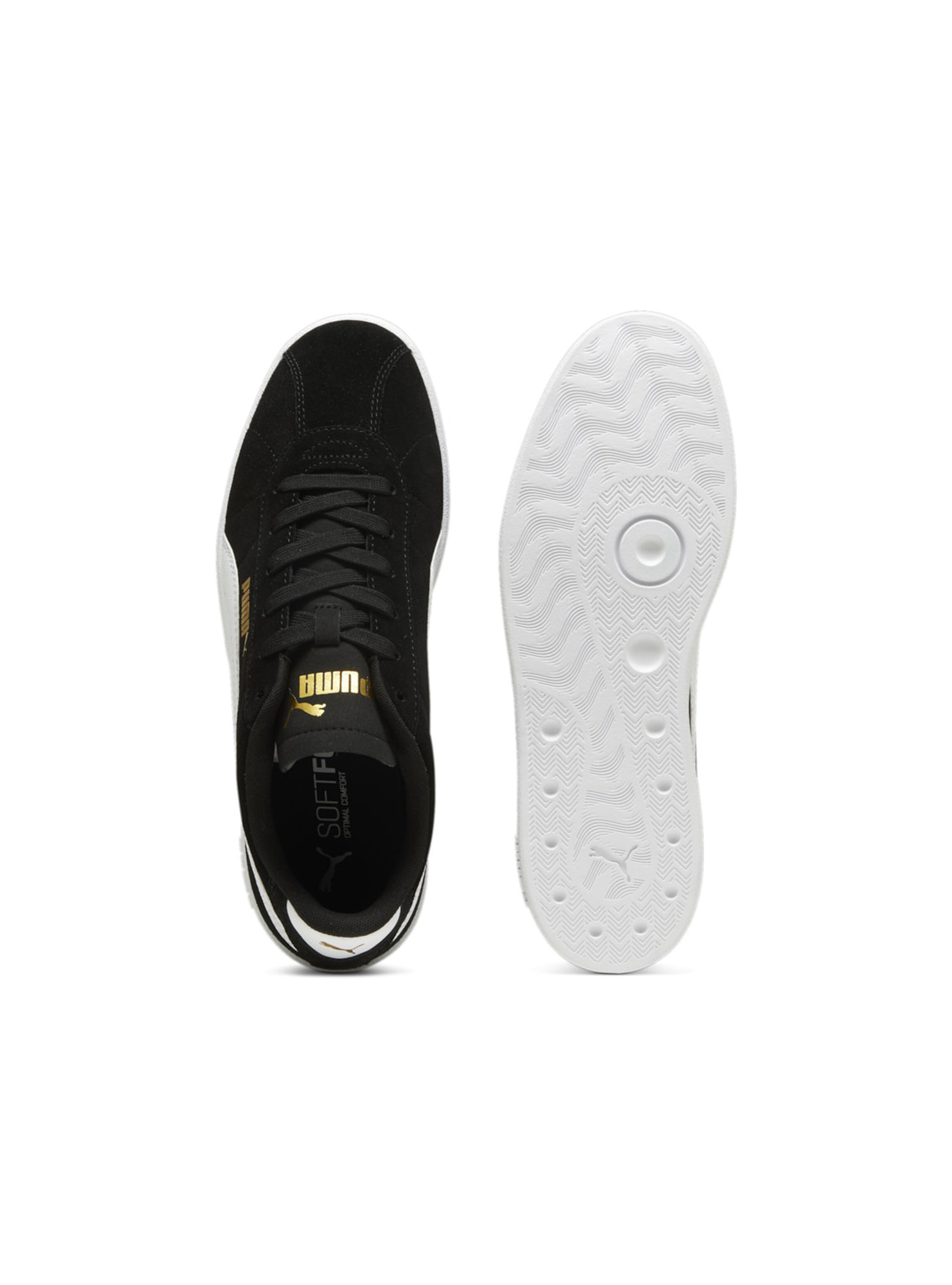 PUMA Club II Unisex Suede Sneakers, BK1 BLACK