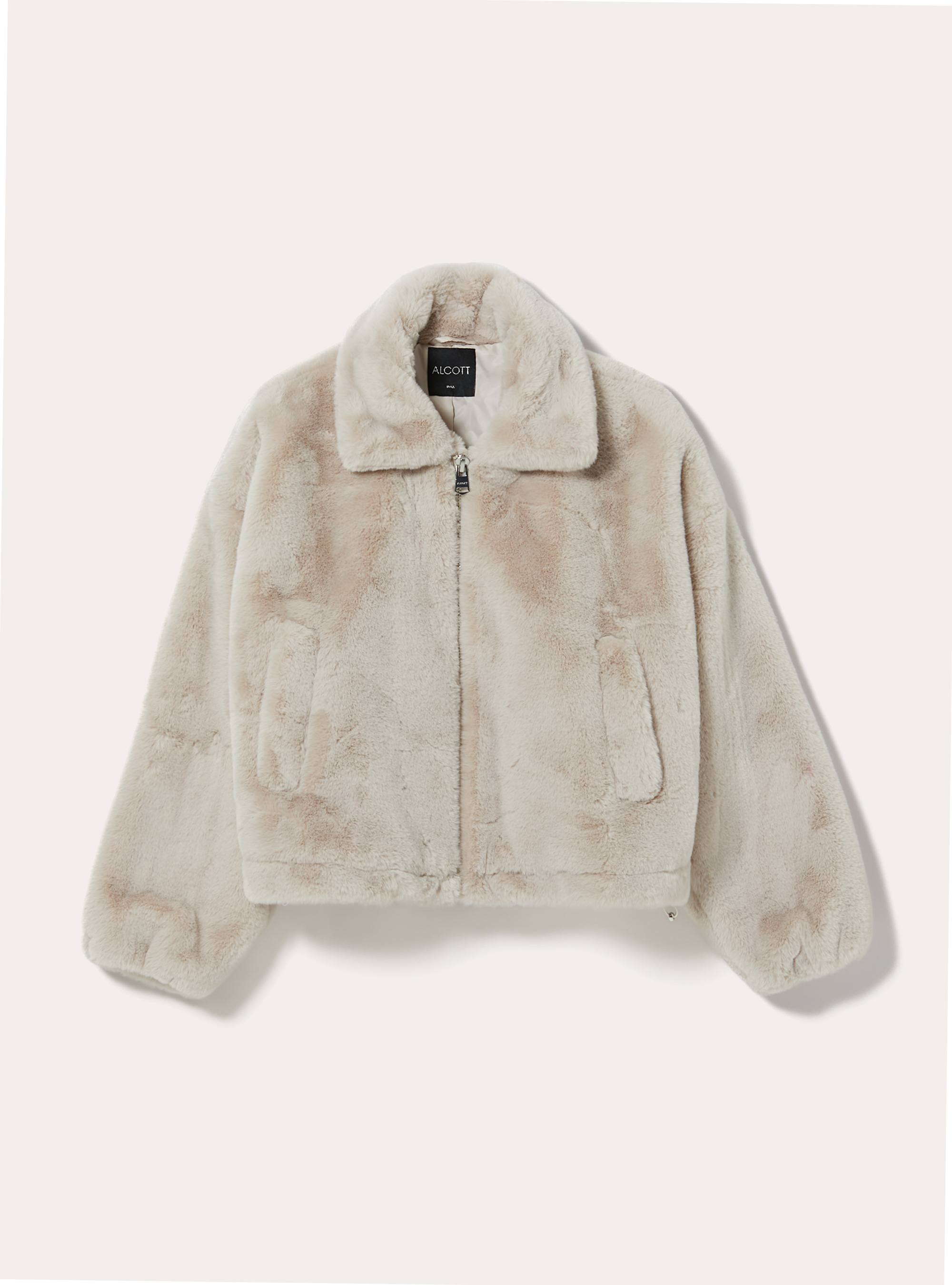 Giacca pelliccia sintetica, WH2 WHITE