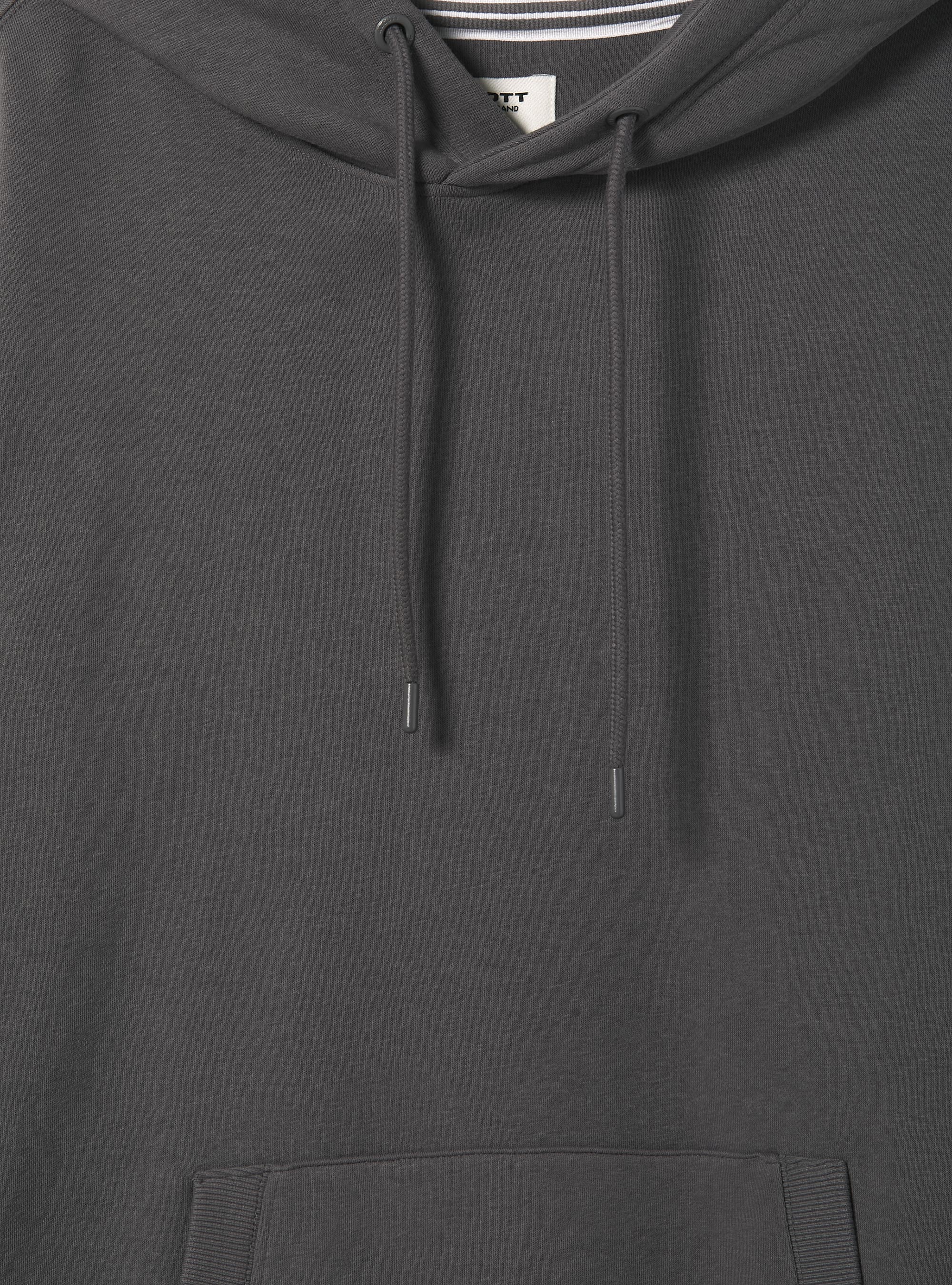 Sweat à capuche avec pochette, GY1 GREY DARK