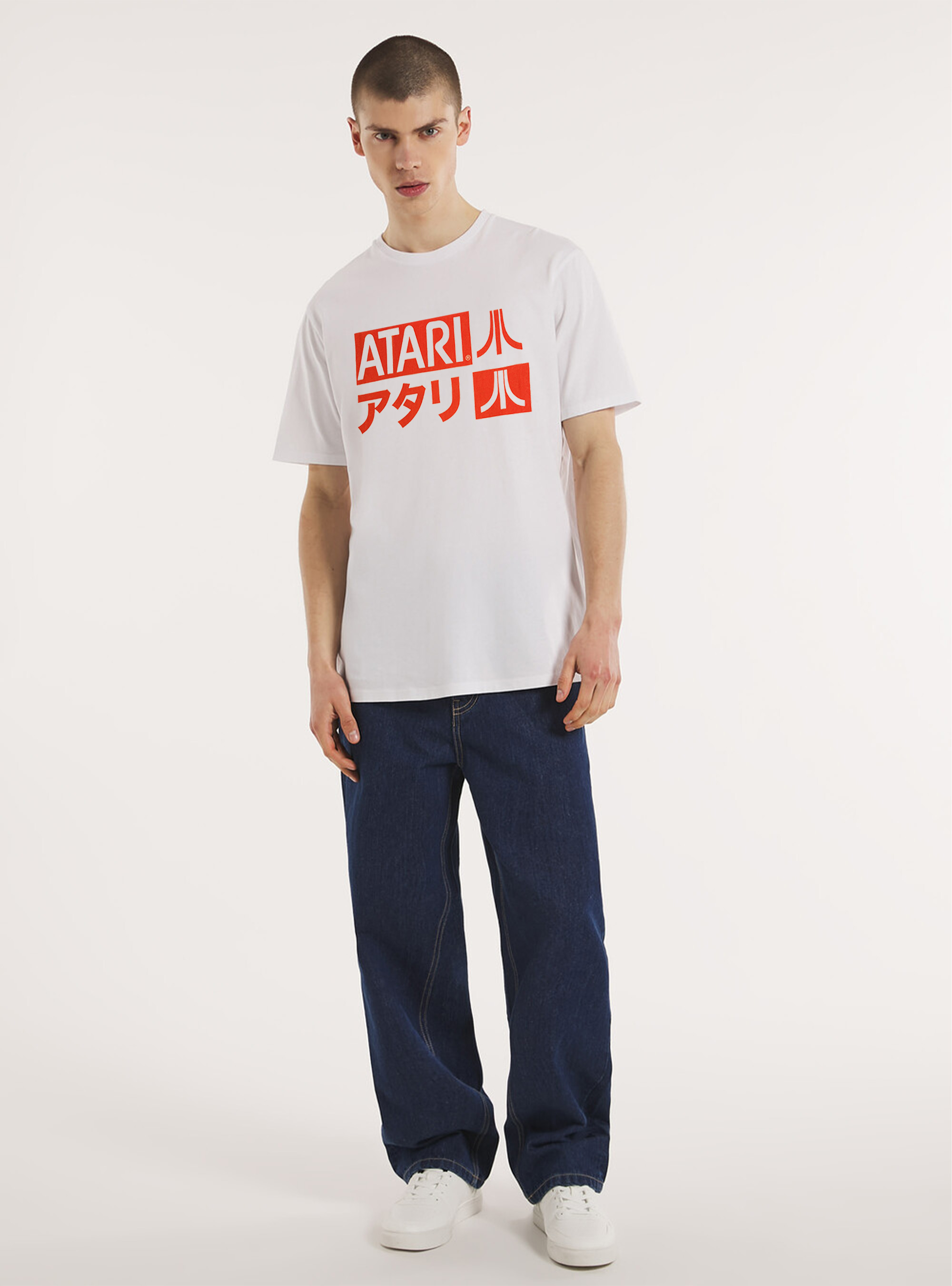 Atari / Alcott T-shirt, WHITE