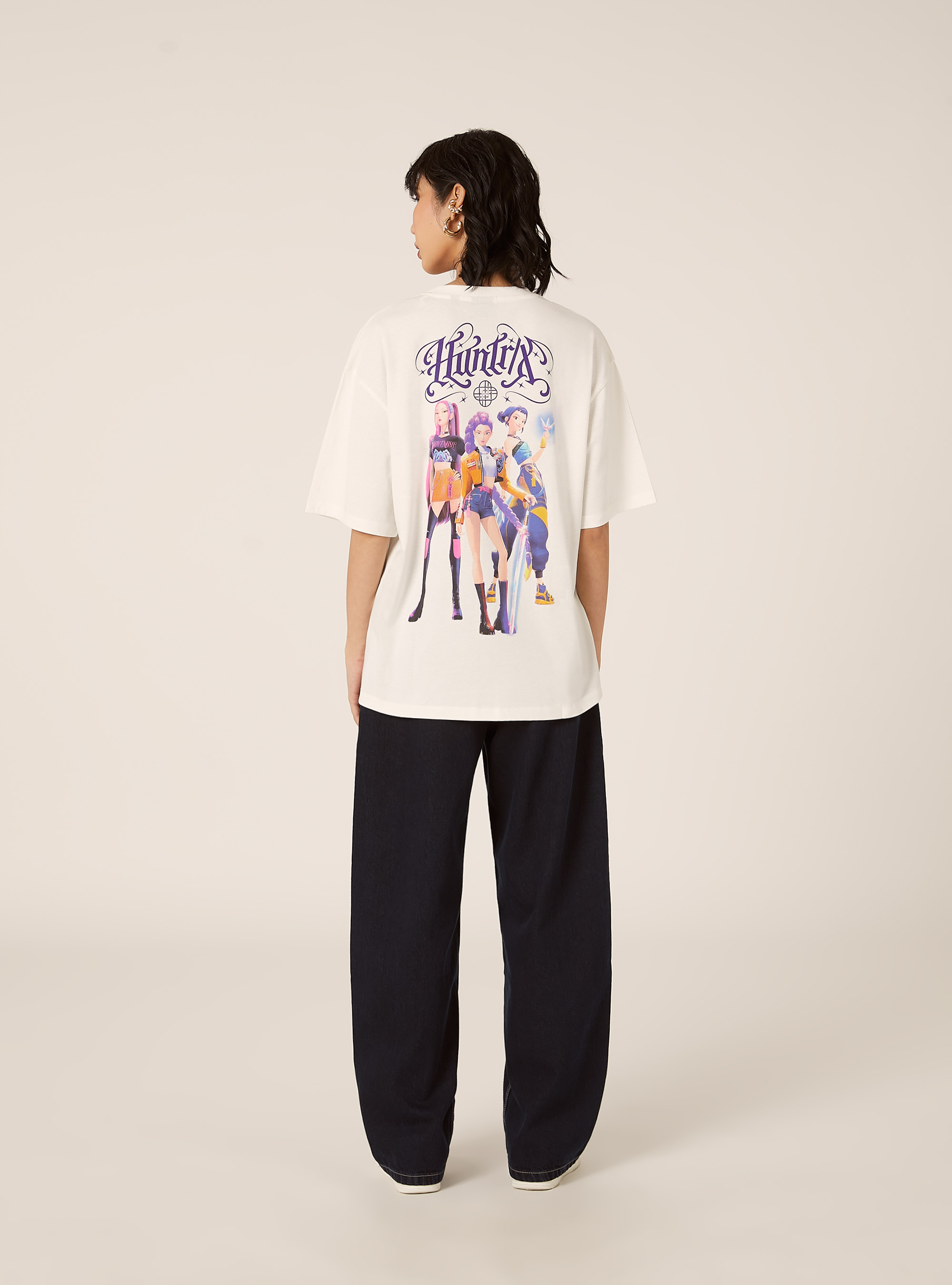 T-shirt over kpop, WH2 WHITE