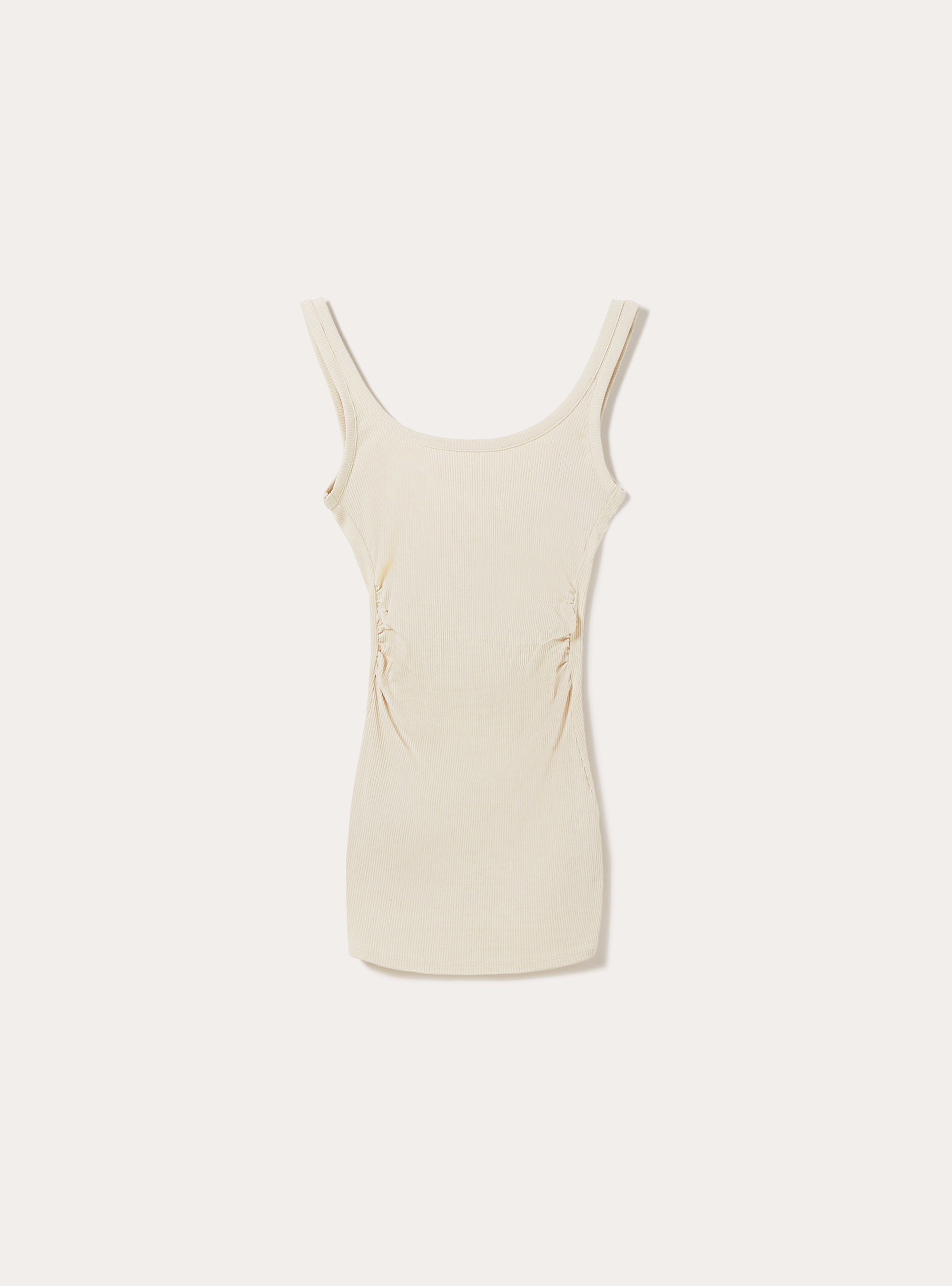 Robe basique en cotes, CR2 CREAM MEDIUM