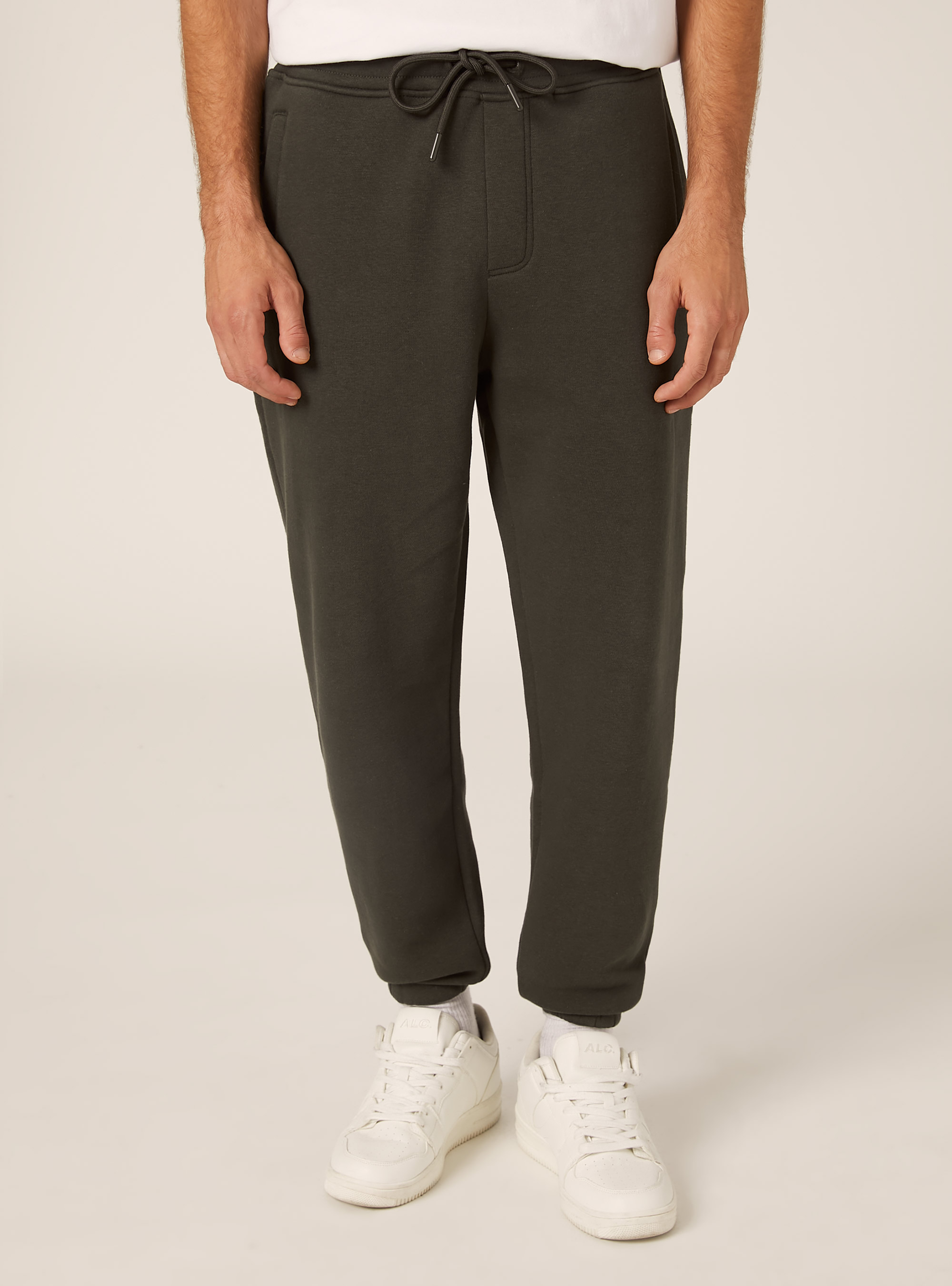 Fleece jogger pants, KY1 KAKY DARK