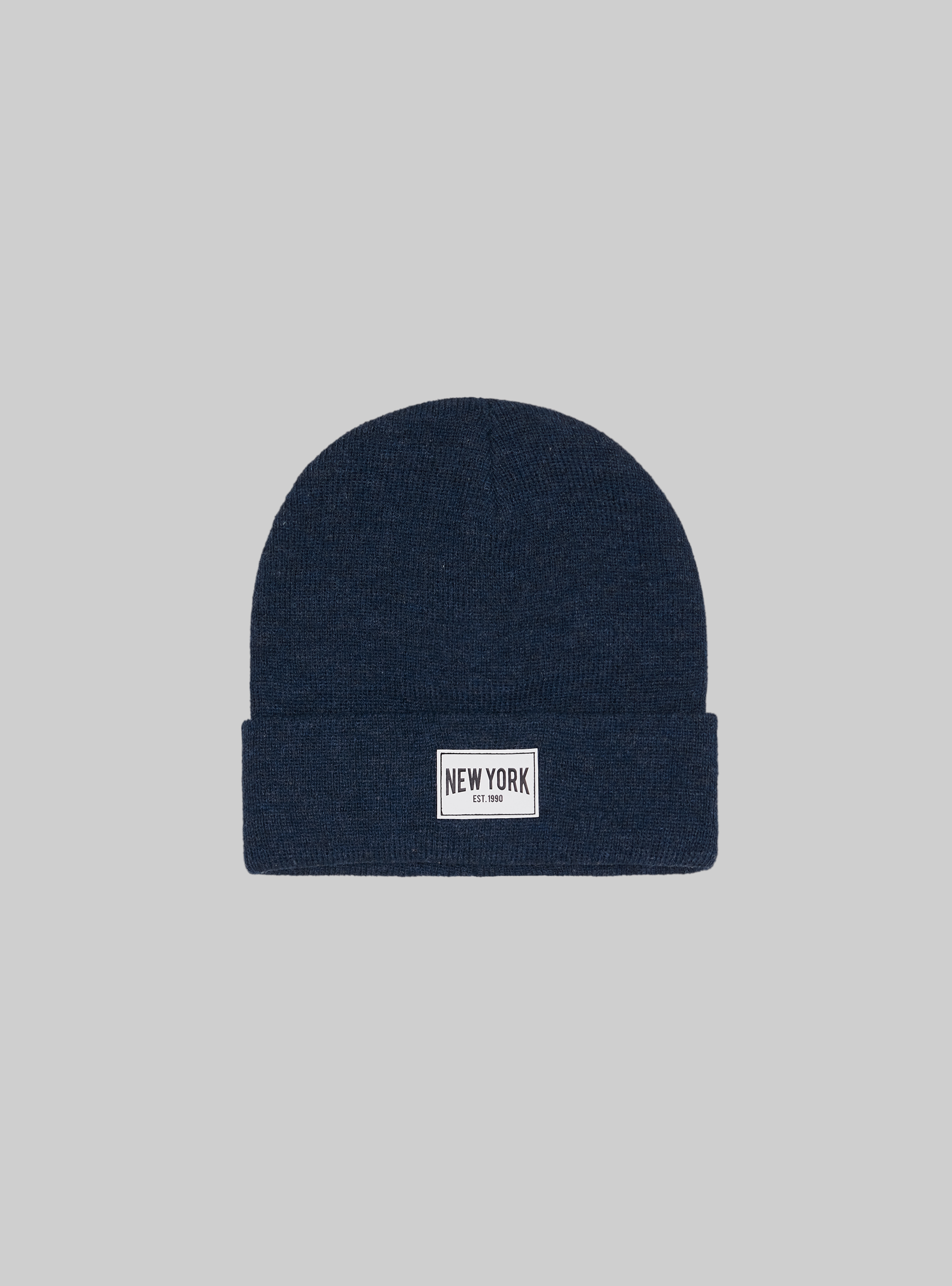 Hat with patch, MNA1 NAVY MEL DARK