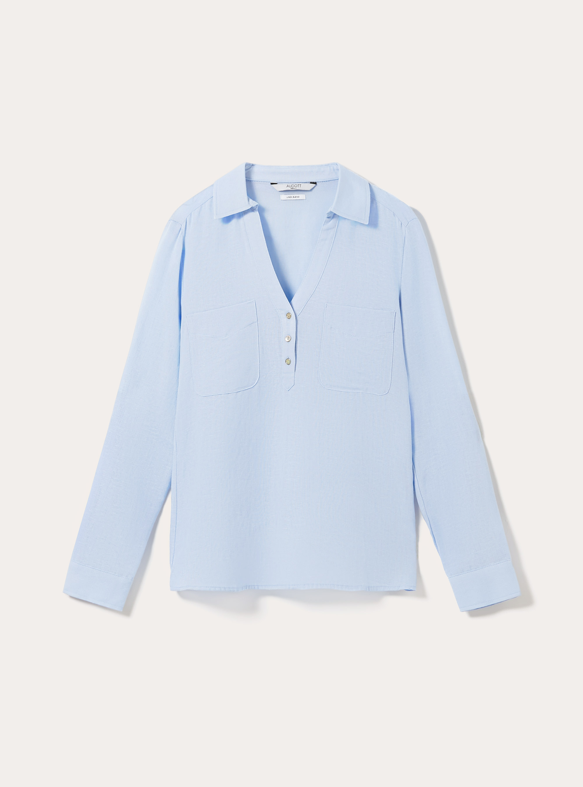 Blouse en lin, AZ3 AZURE LIGHT