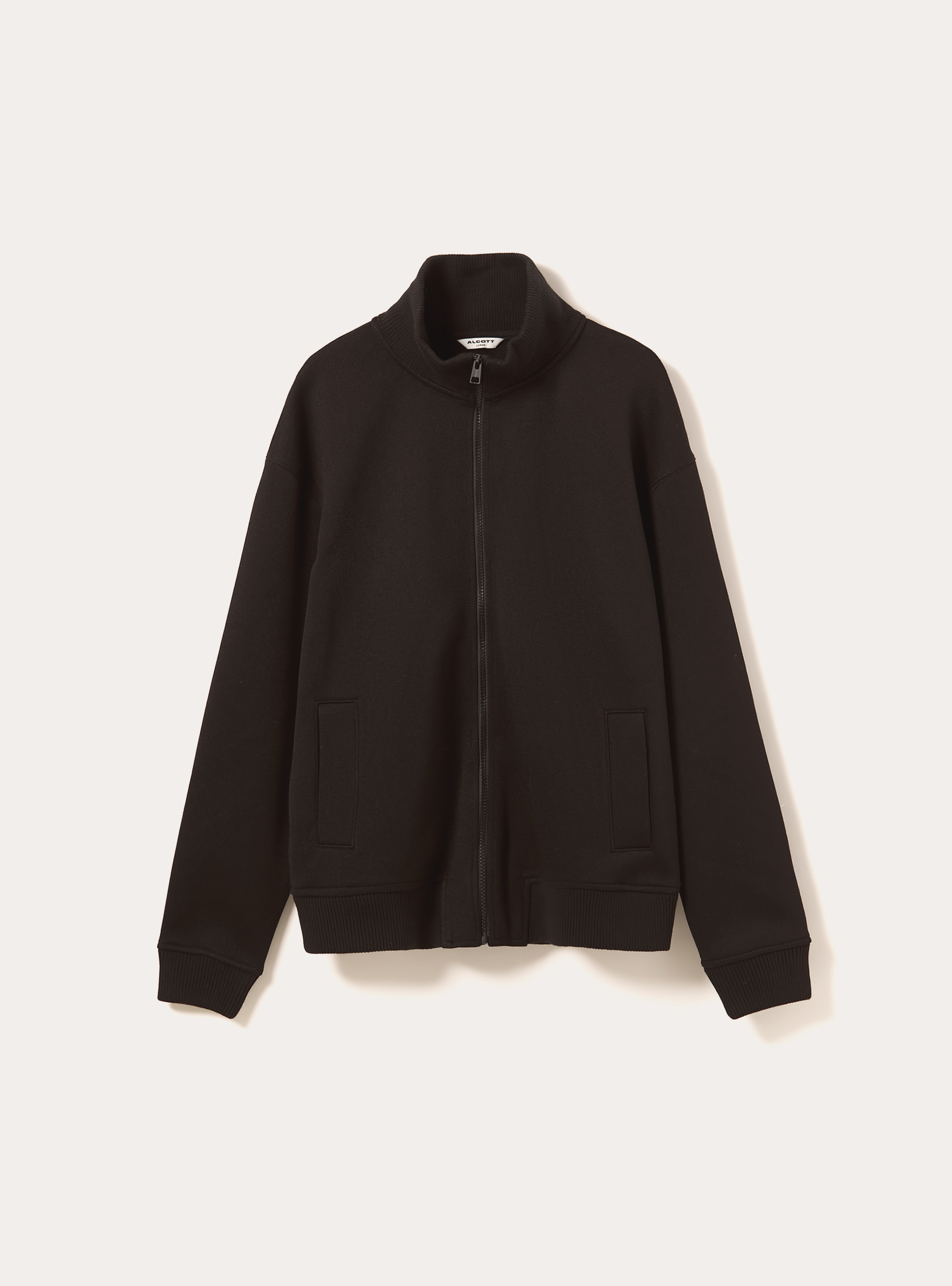 Half-zip jacket, BK1 BLACK