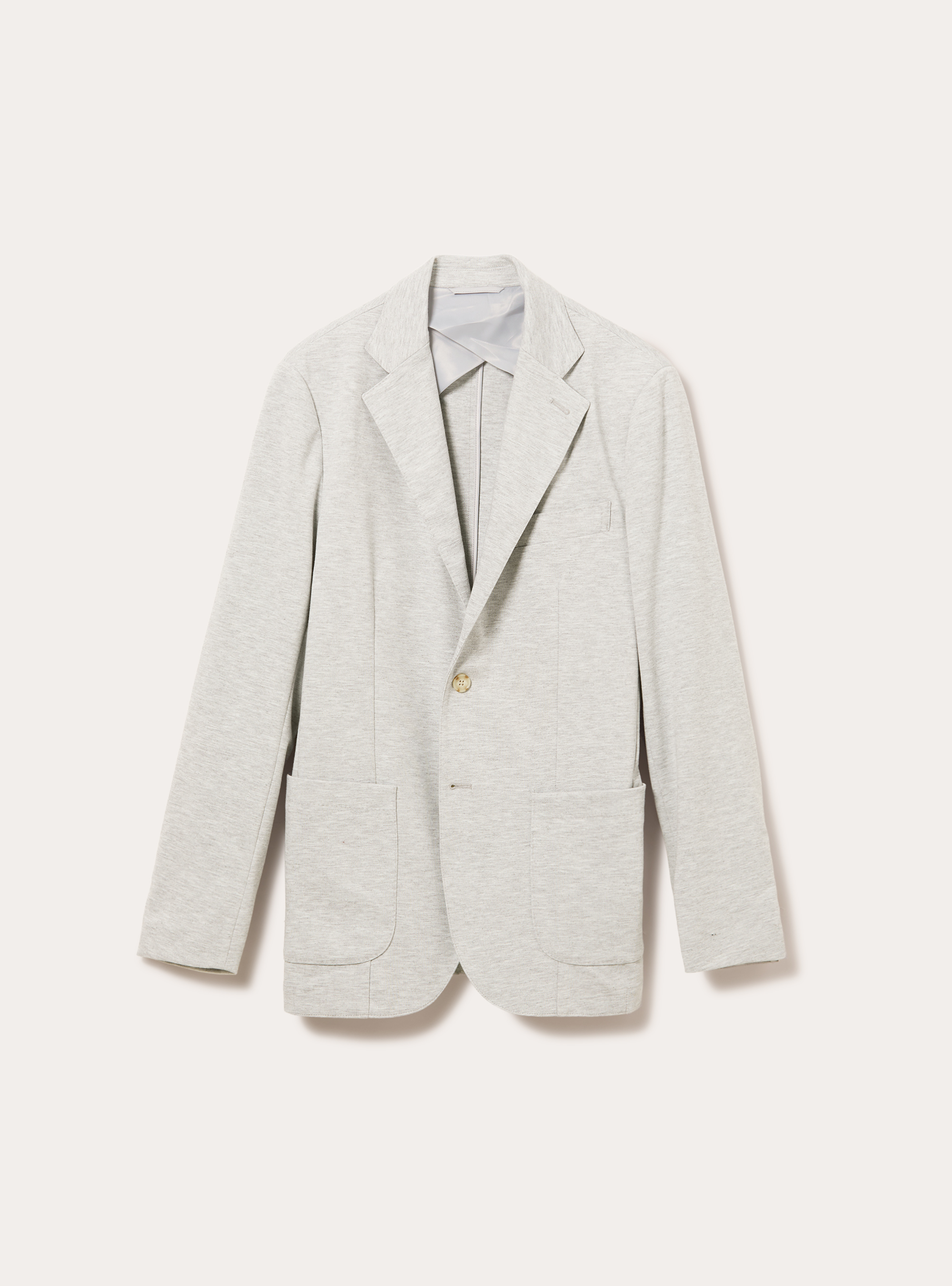 Jersey jacket, MGY3 GREY MEL LIGHT