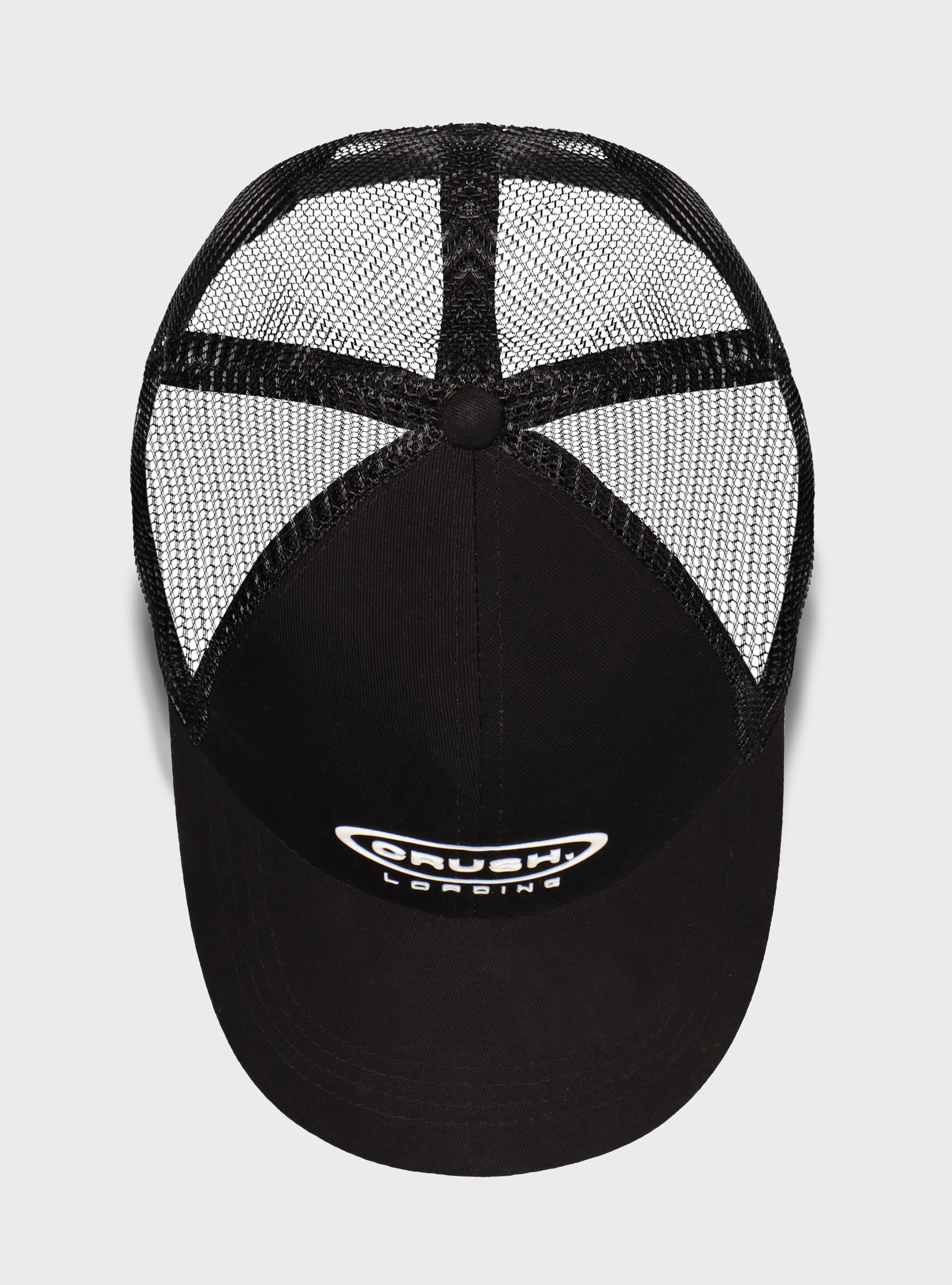 Chapeau avec visière et avec broderie, C101 BLACK