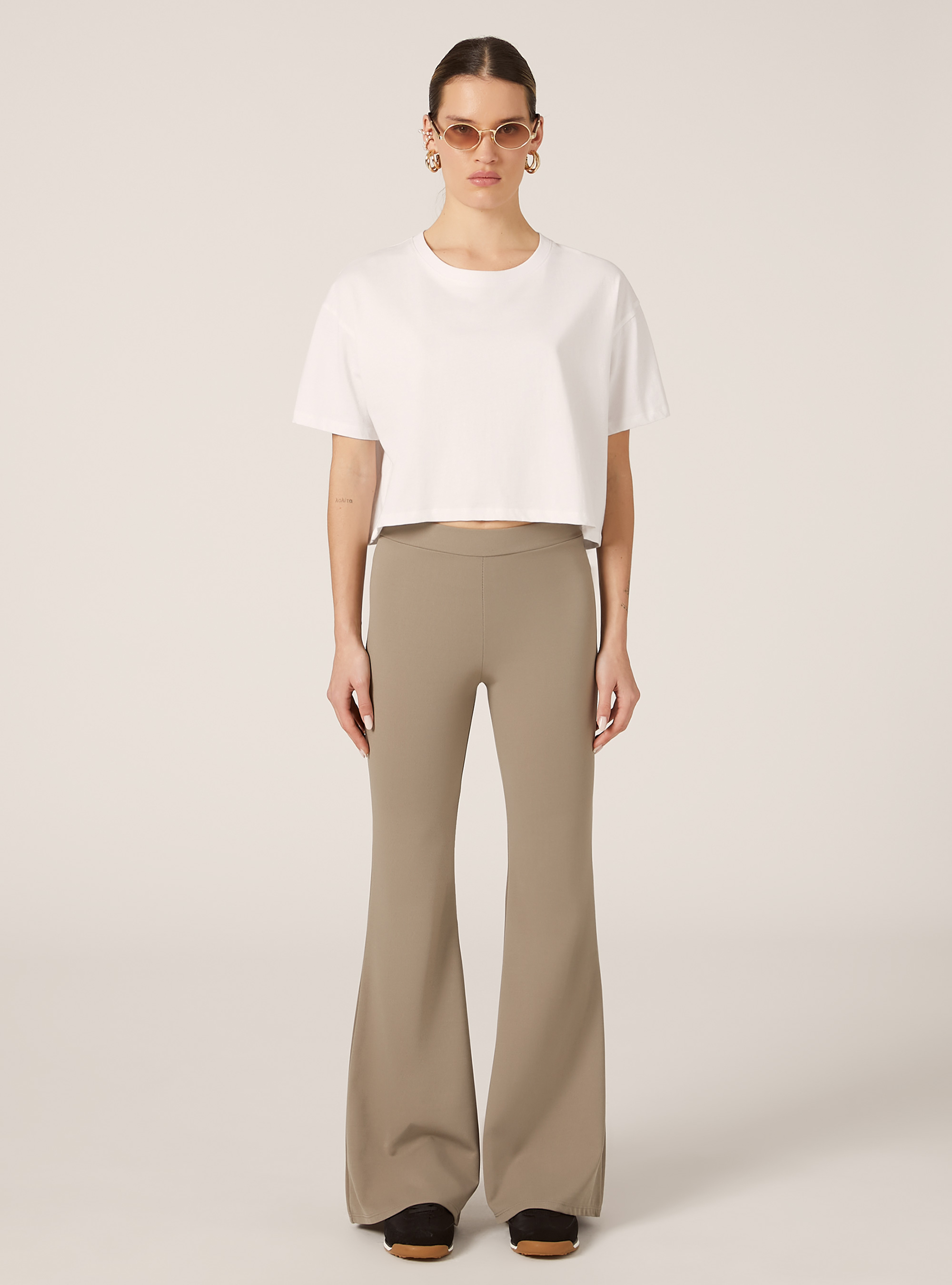 Leggings acampanados, BG2 BEIGE MEDIUM