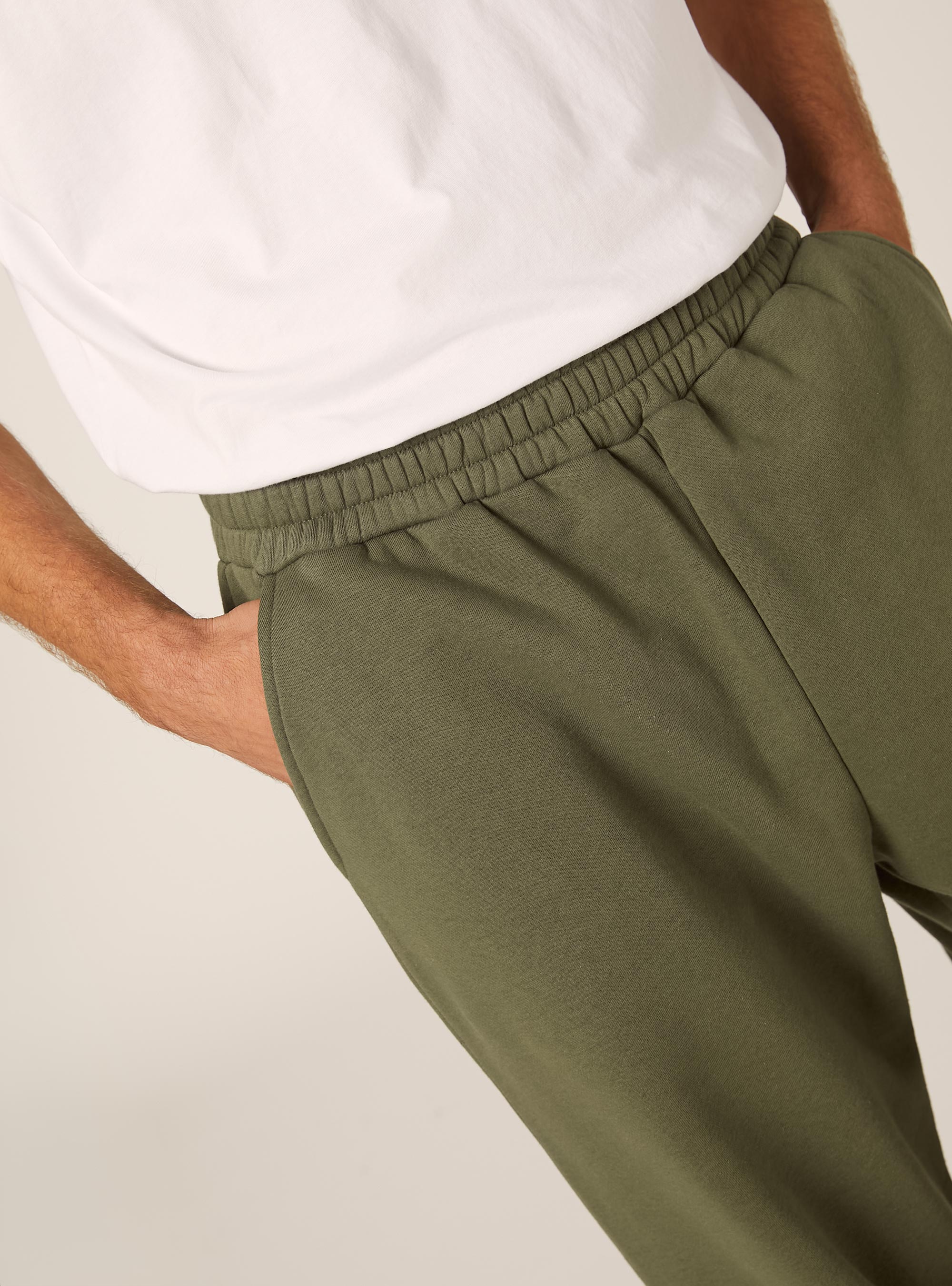 Loose-Fit-Hose aus Sweatshirtstoff, KY2 KAKY MEDIUM