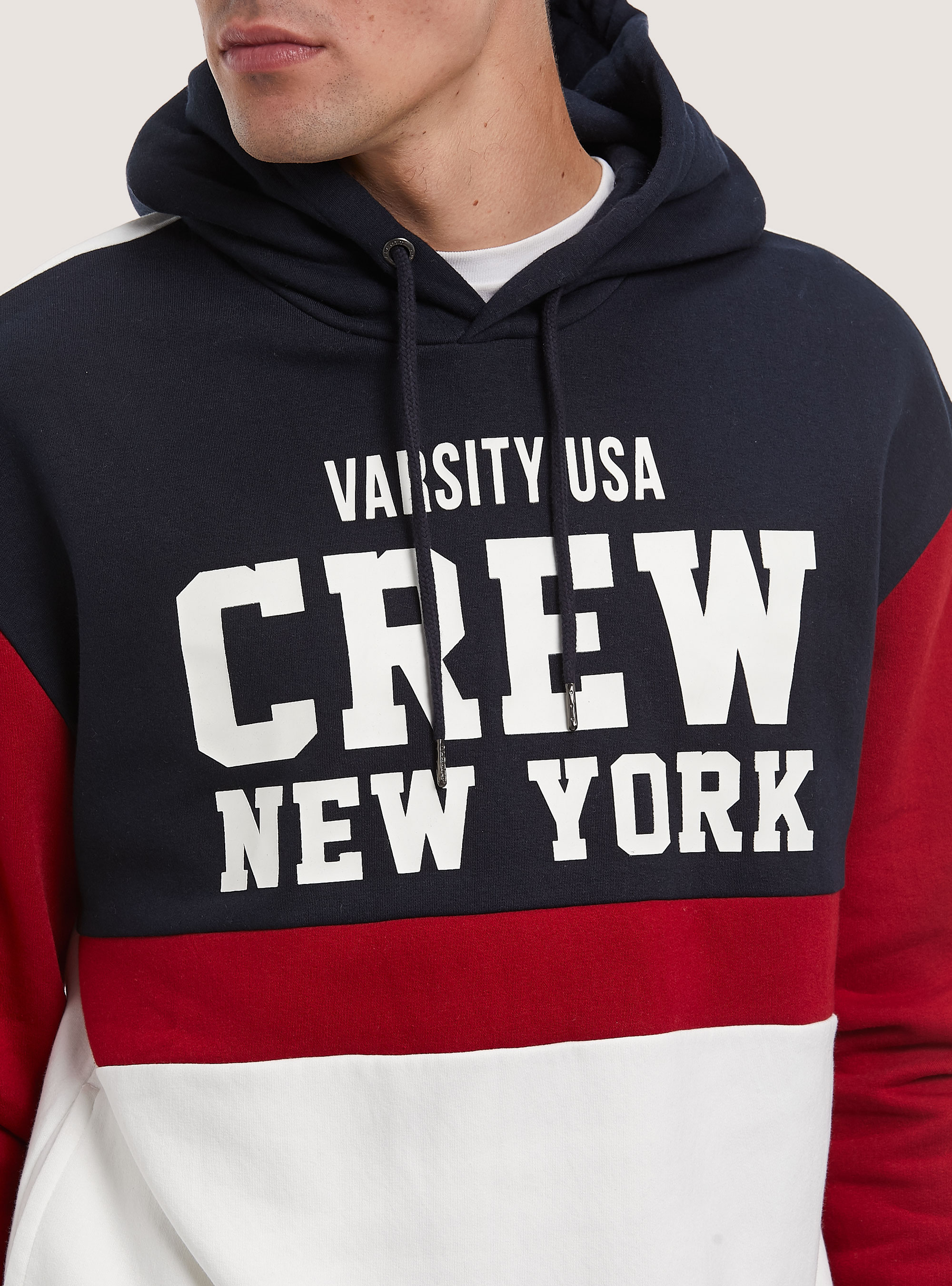 Hoodie with print, WH2 WHITE