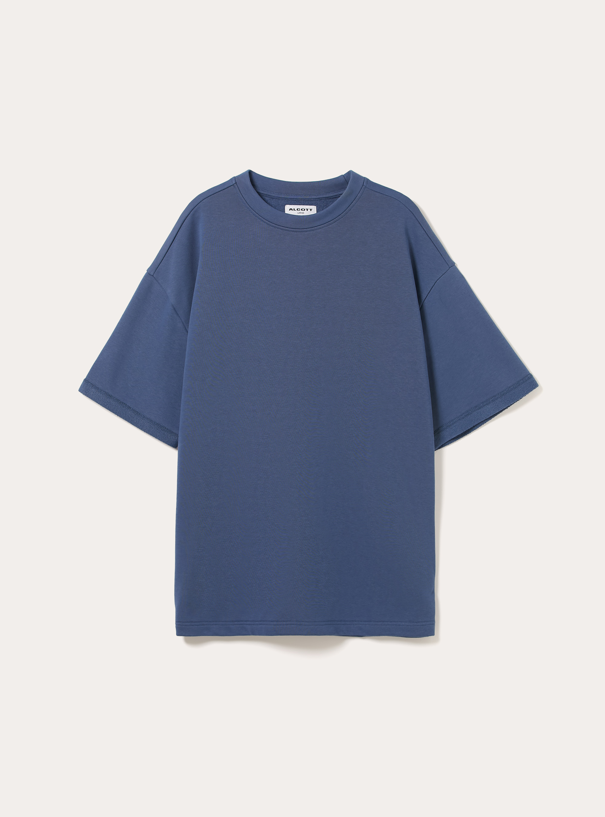 Oversized sweatshirt T-shirt, BL3 BLUE LIGHT