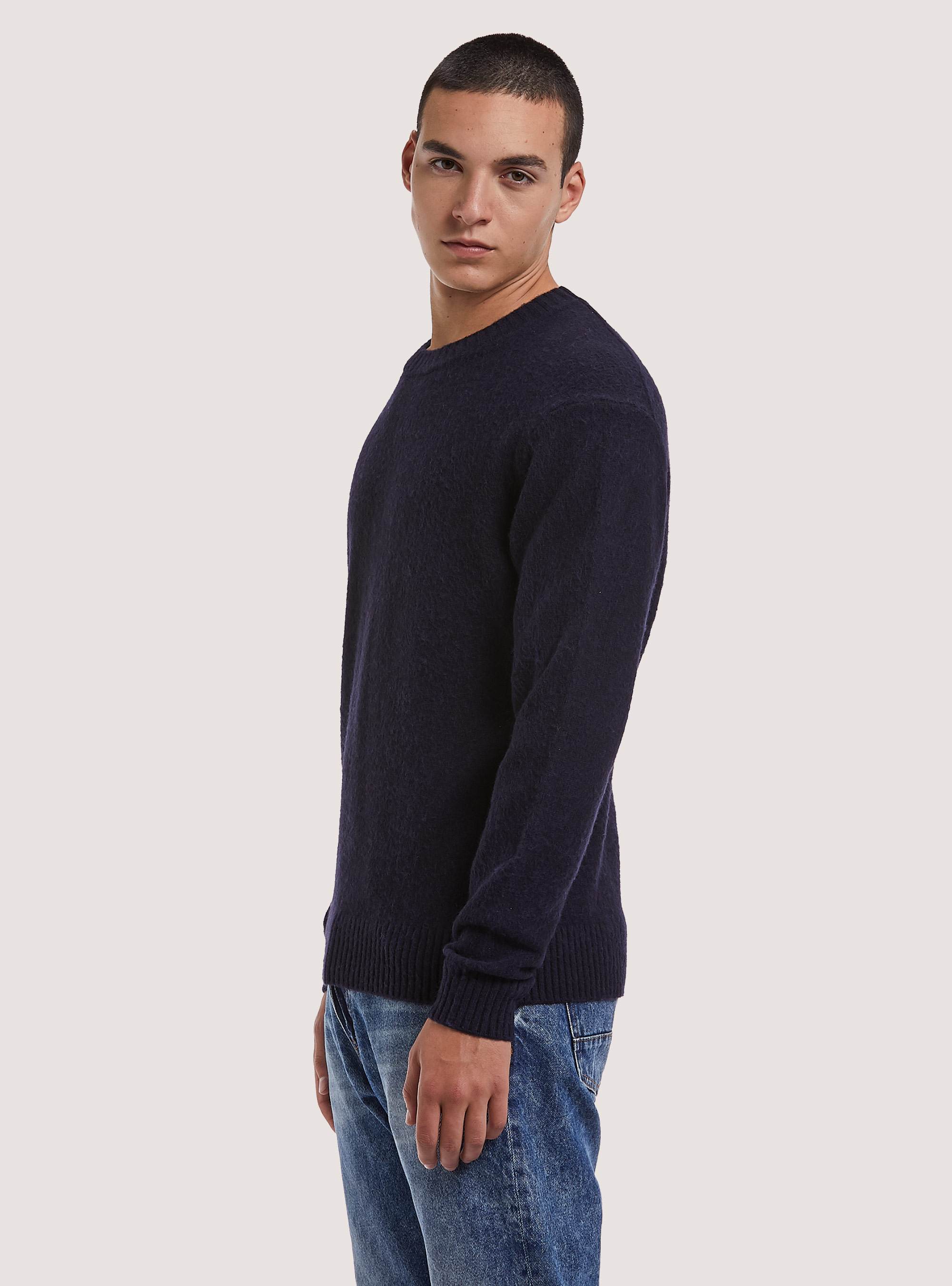 Wool blend pullover, NA1 NAVY DARK