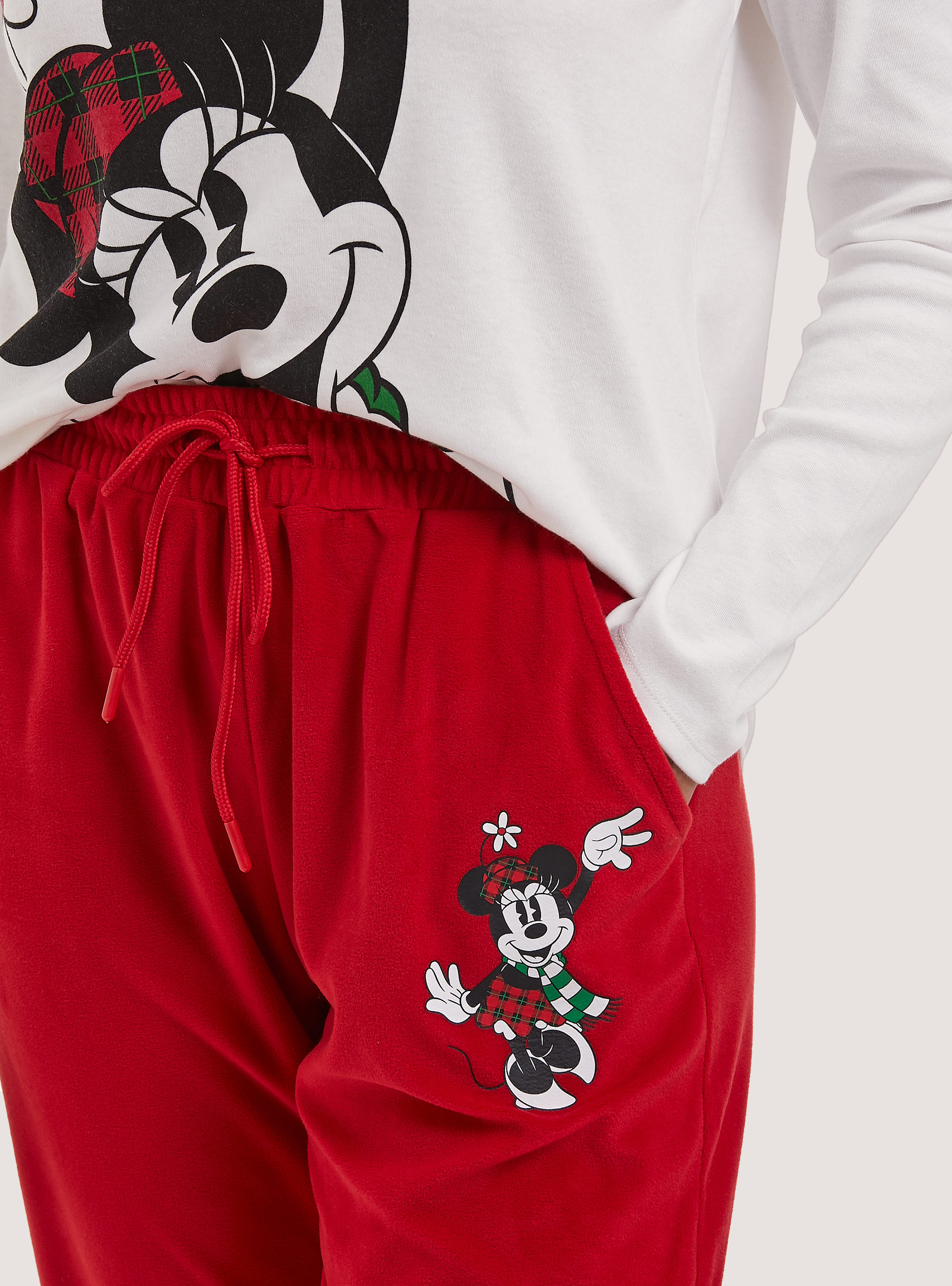 Pigiama mickey mouse interlock ciniglia, WH2 WHITE