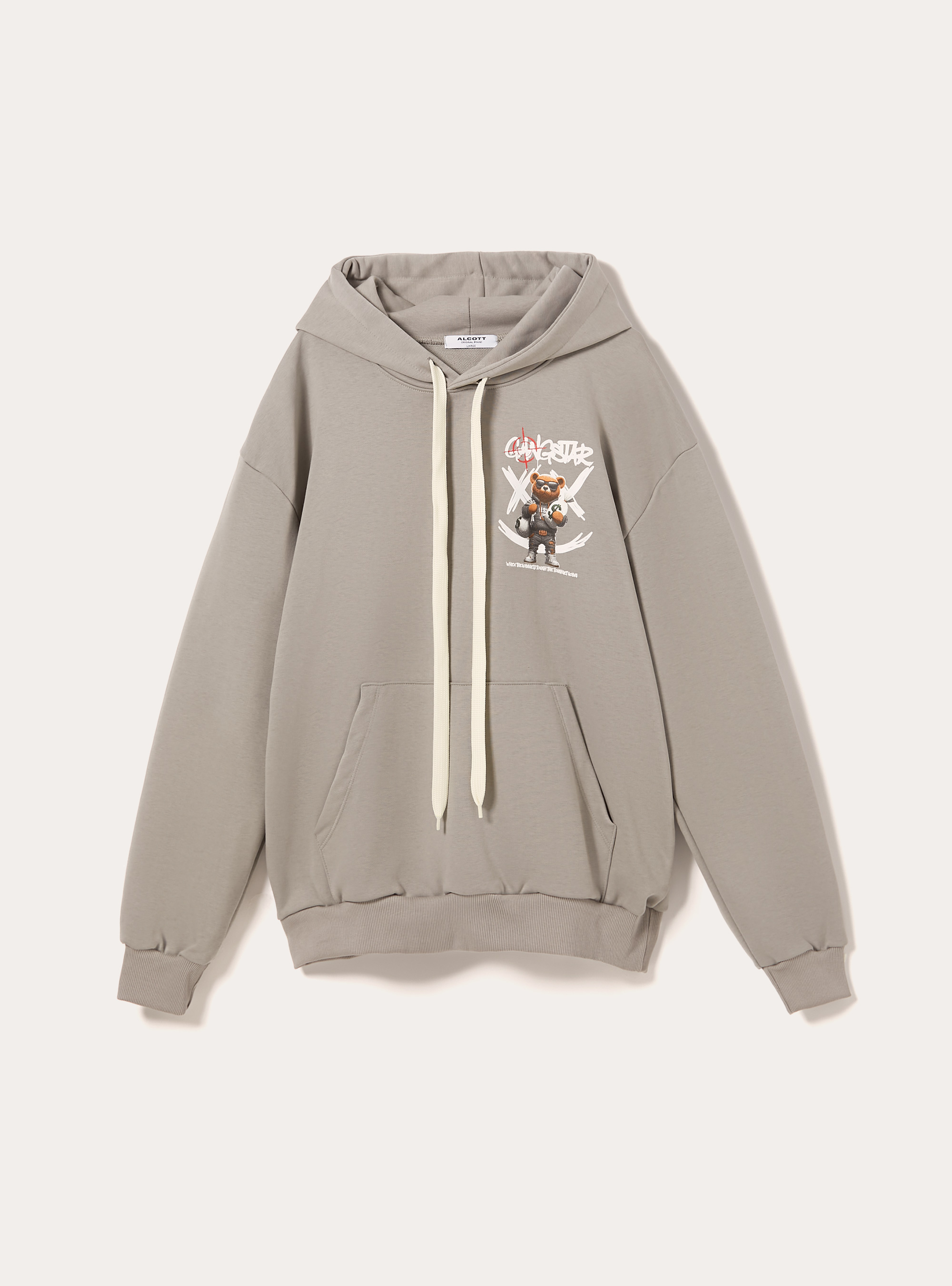 Sudadera con capucha POP STATEMENT, GY2 GREY MEDIUM
