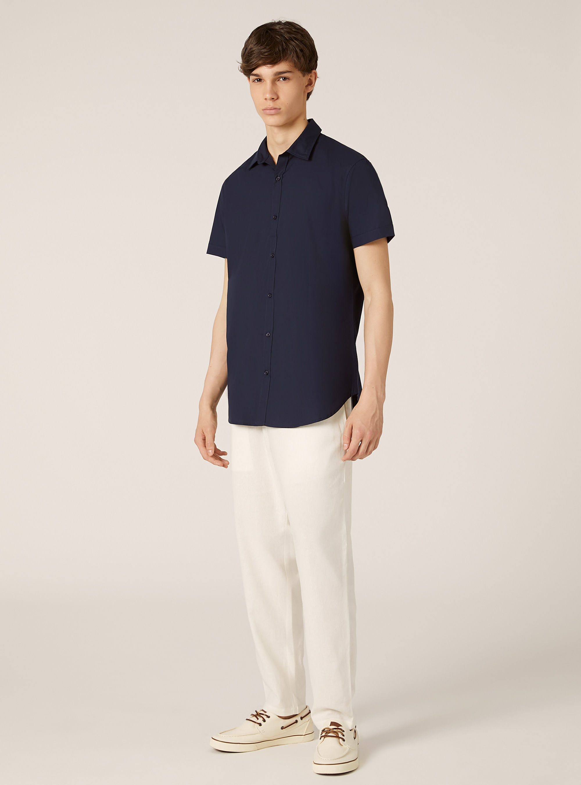 Kurzärmeliges Hemd, BL2 BLUE MEDIUM