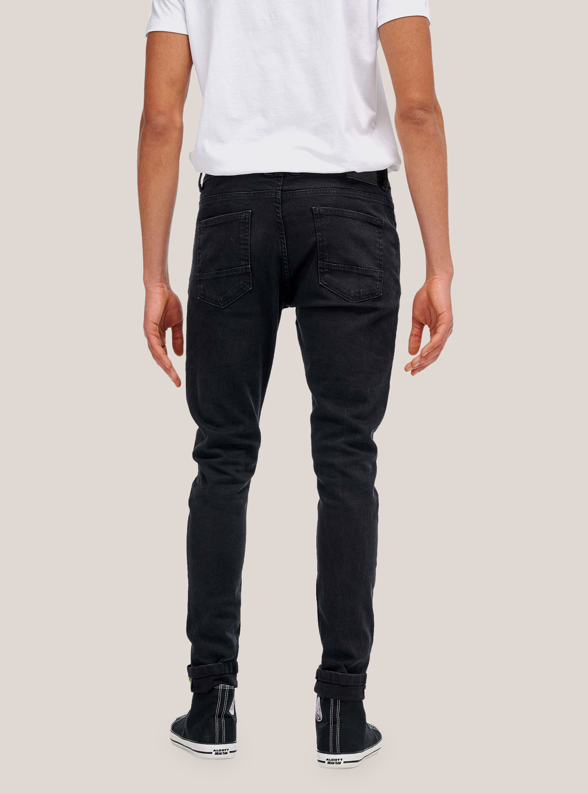 Jeans super skinny fit, NERO