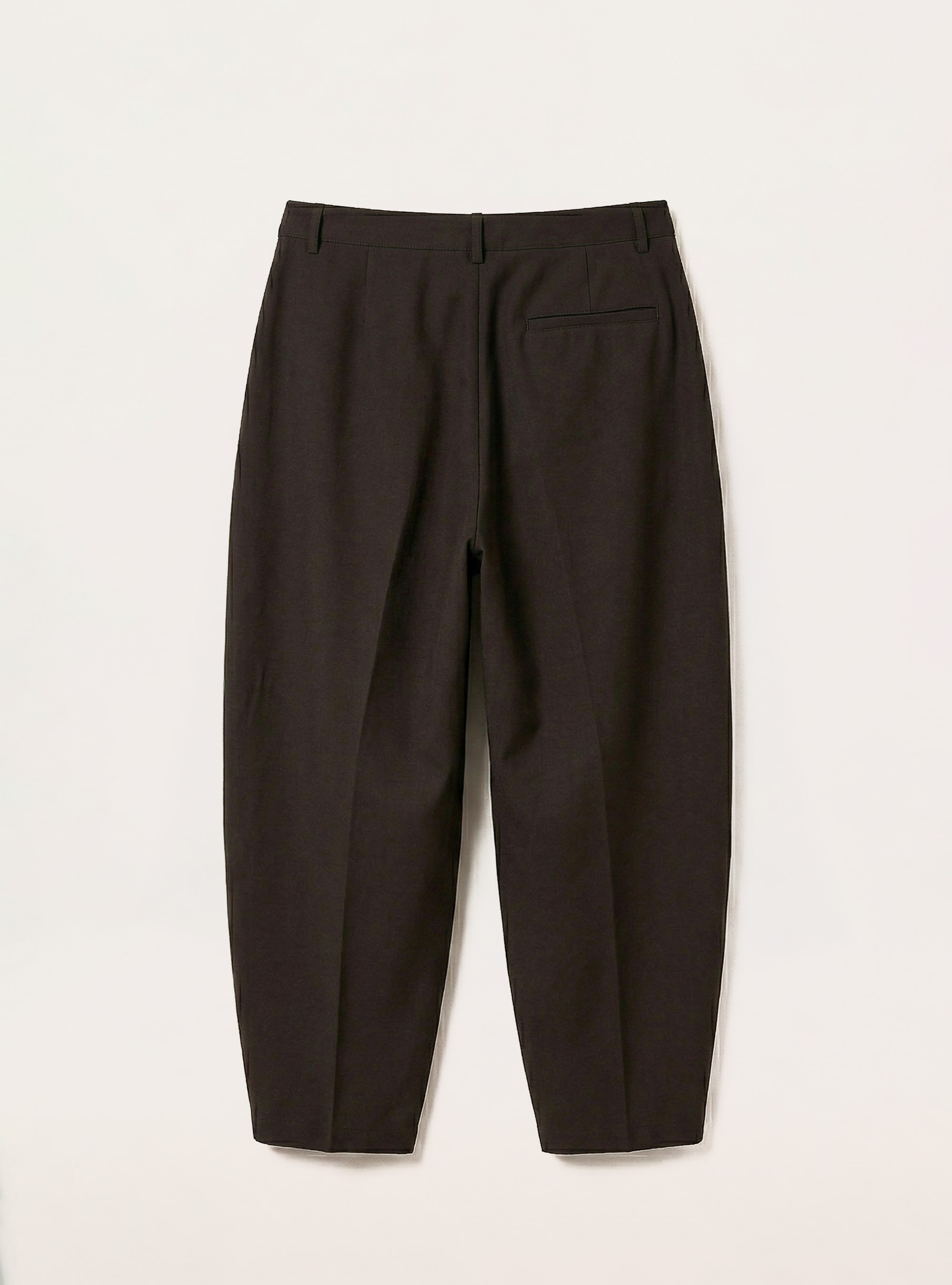 Tailored Super Baggy Fit Pants, BK1 BLACK