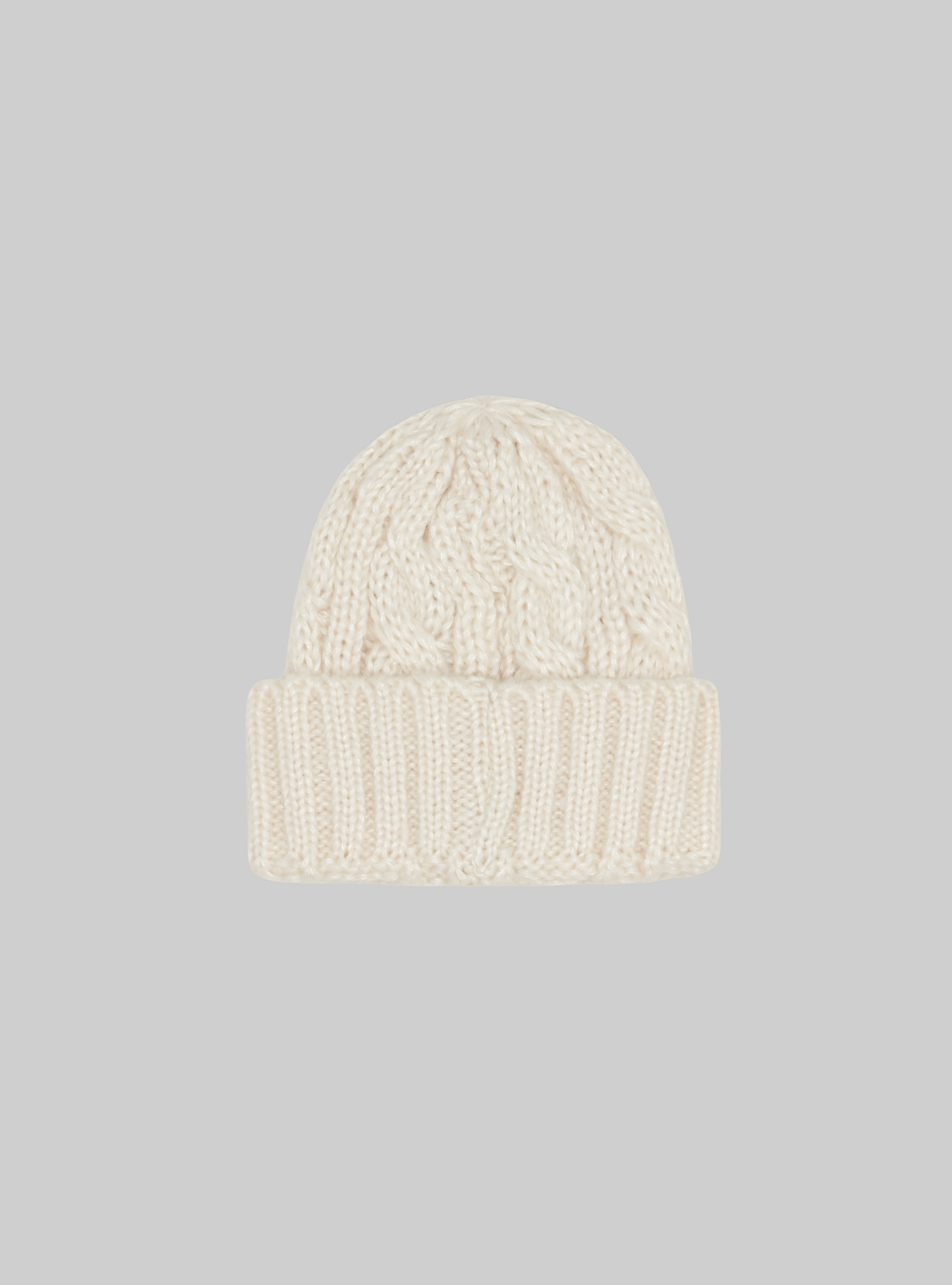 Cappello con trecce e patch, WH1 OFF WHITE