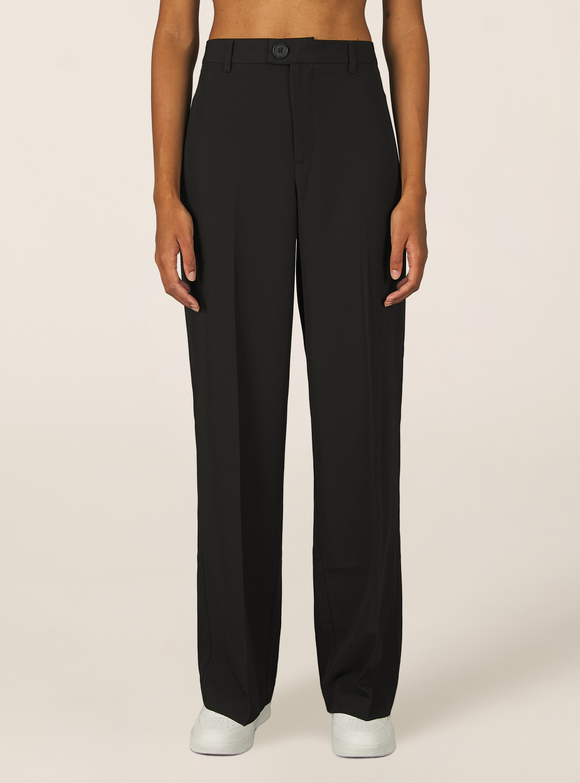 Pantaloni tailoring dritti, BK1 BLACK