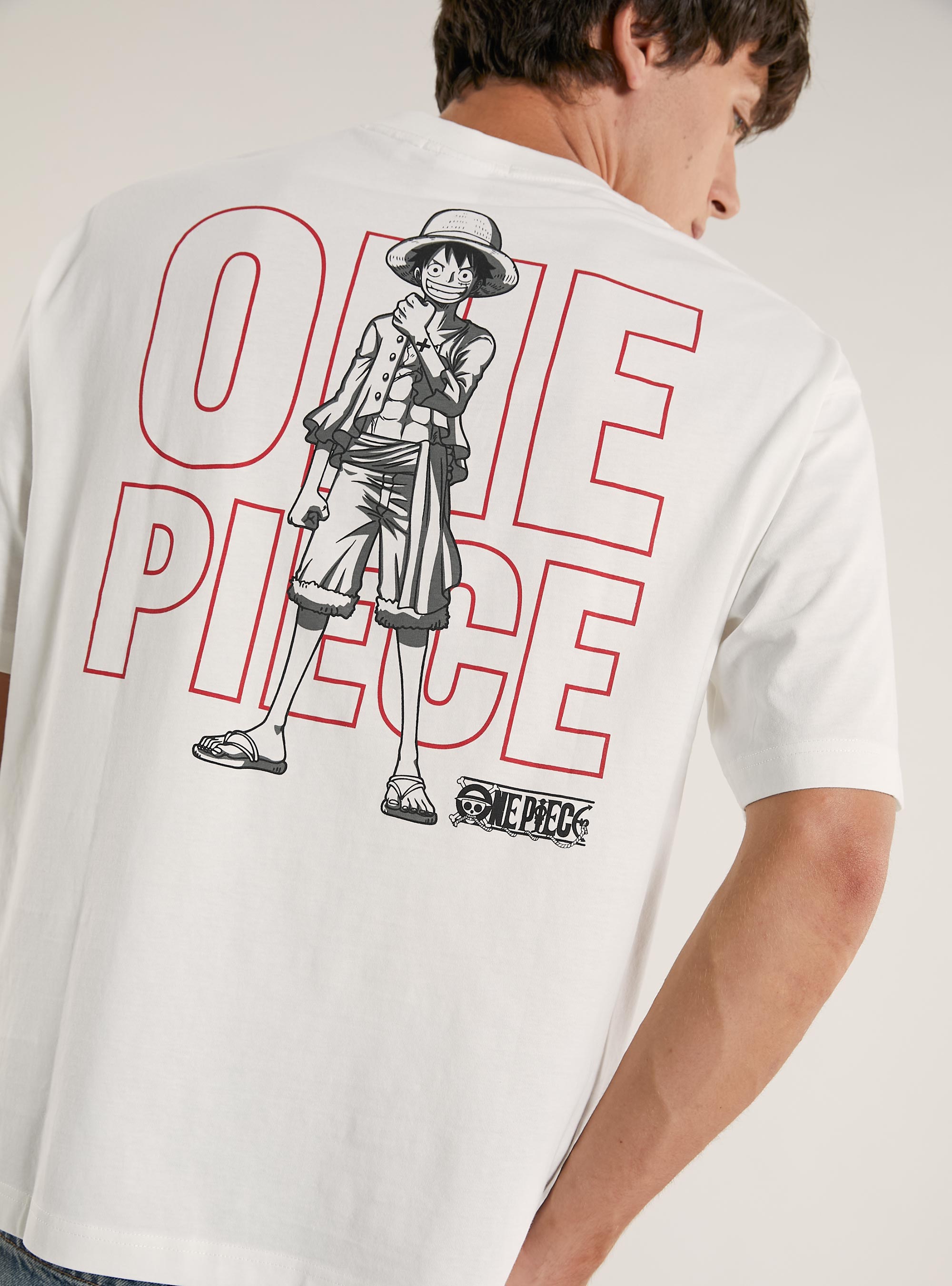 One Piece T-Shirt mit kastigem Schnitt / Alcott, WH2 WHITE