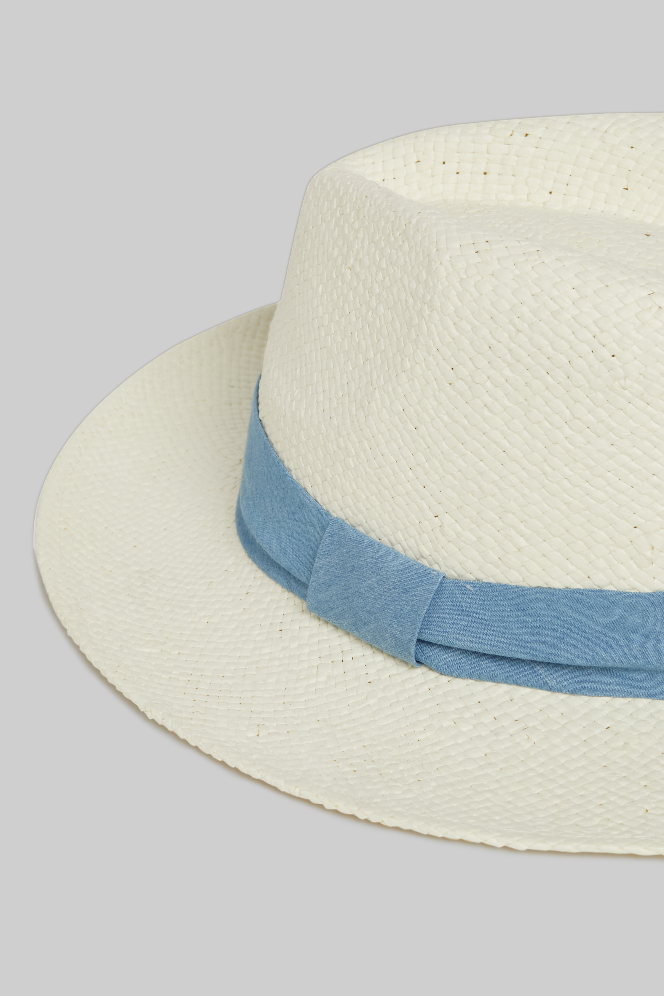 Cappello intrecciato, WH2 WHITE