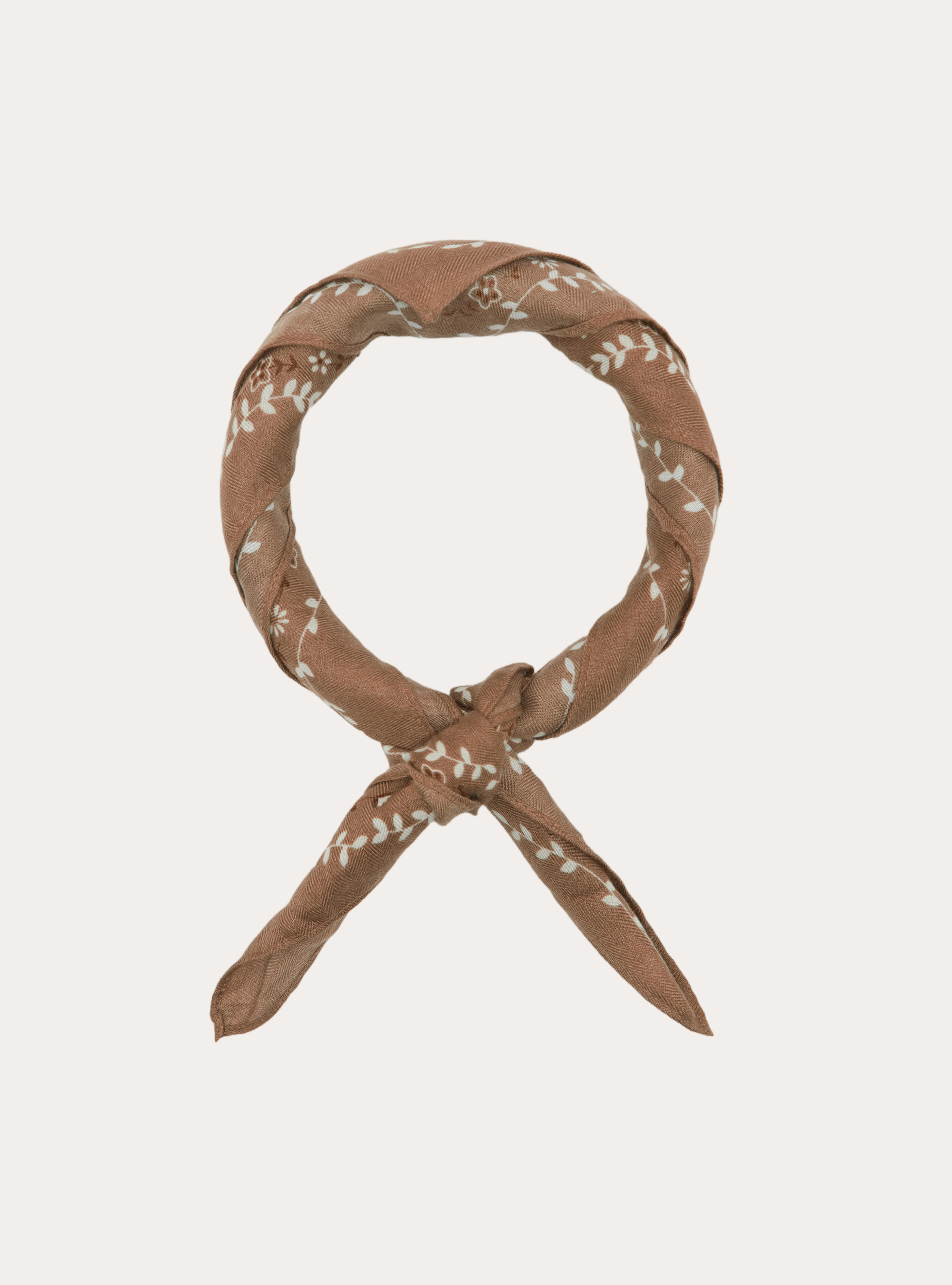 Sciarpa foulard stampa paisley, BG3 BEIGE LIGHT