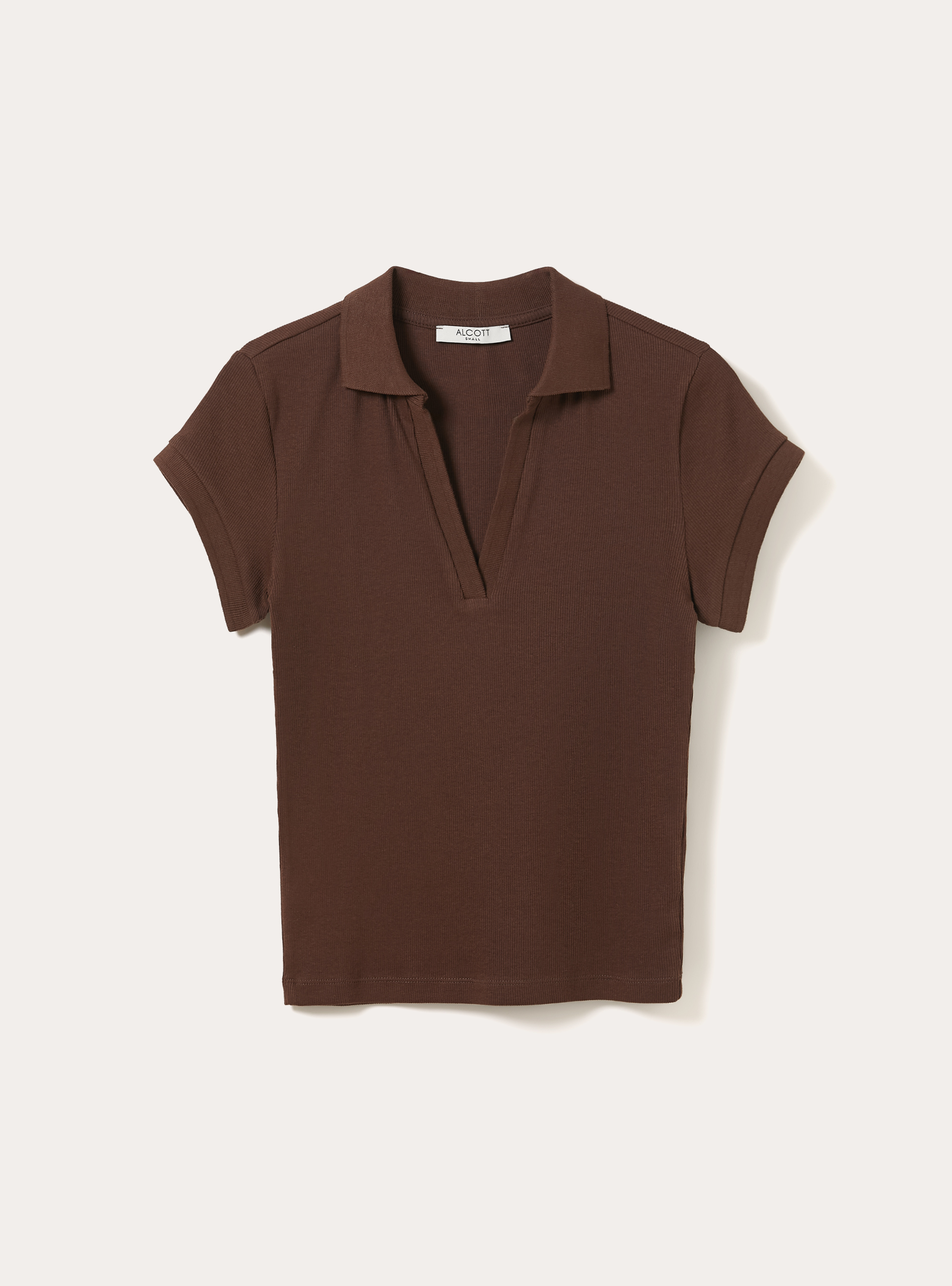Polo a coste, BR2 BROWN MEDIUM
