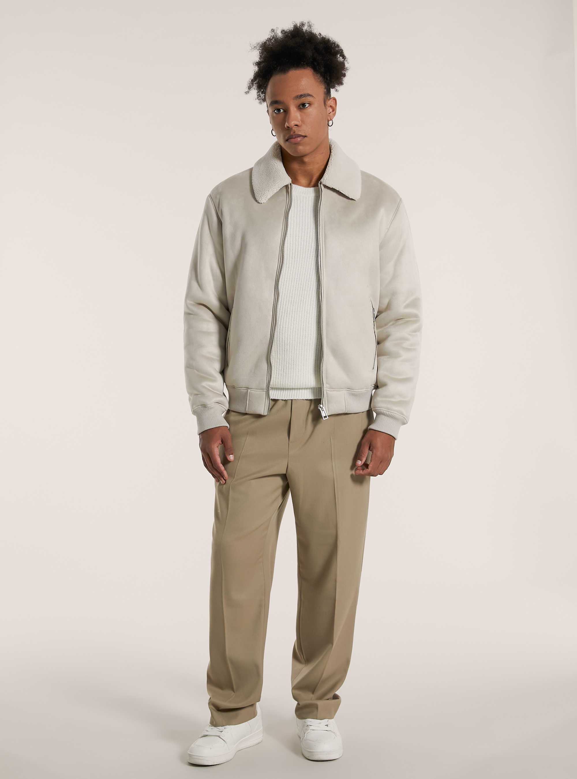 Montone effetto suede, SA2 SAND MEDIUM