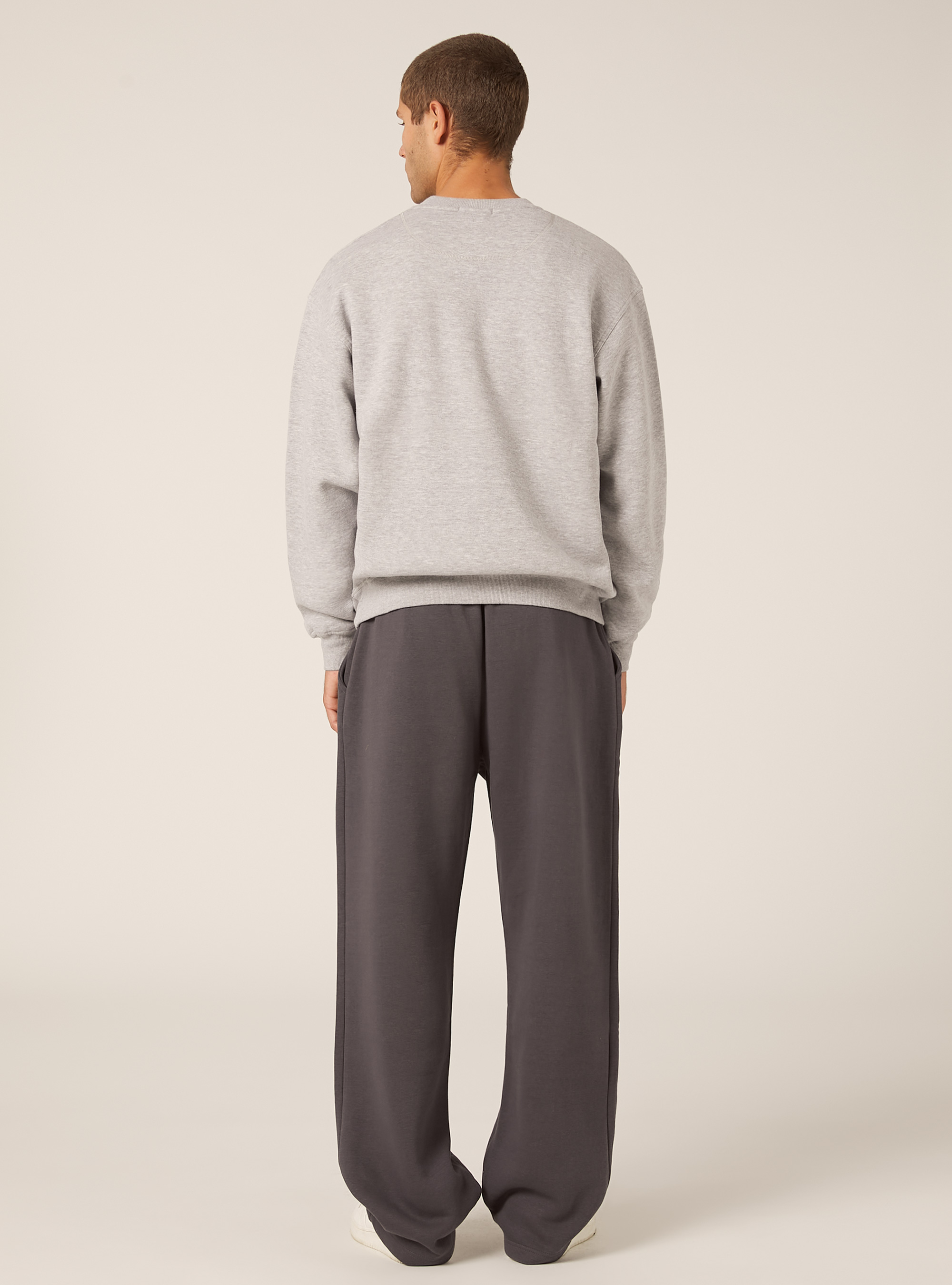 Yale / Alcott Sweatshirt, MGY2 GREY MEL MEDIUM
