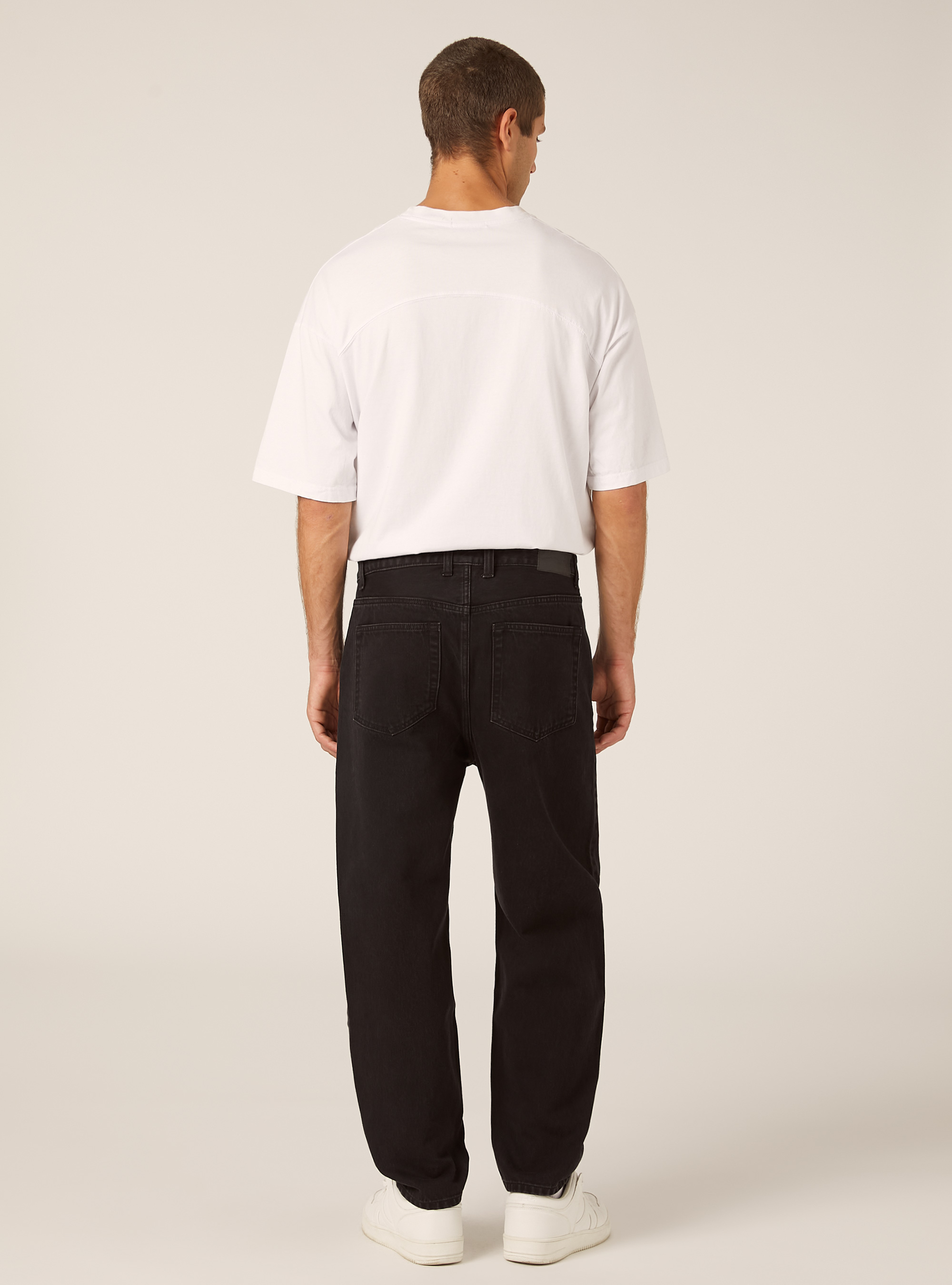 Loose fit jeans, D000 BLACK