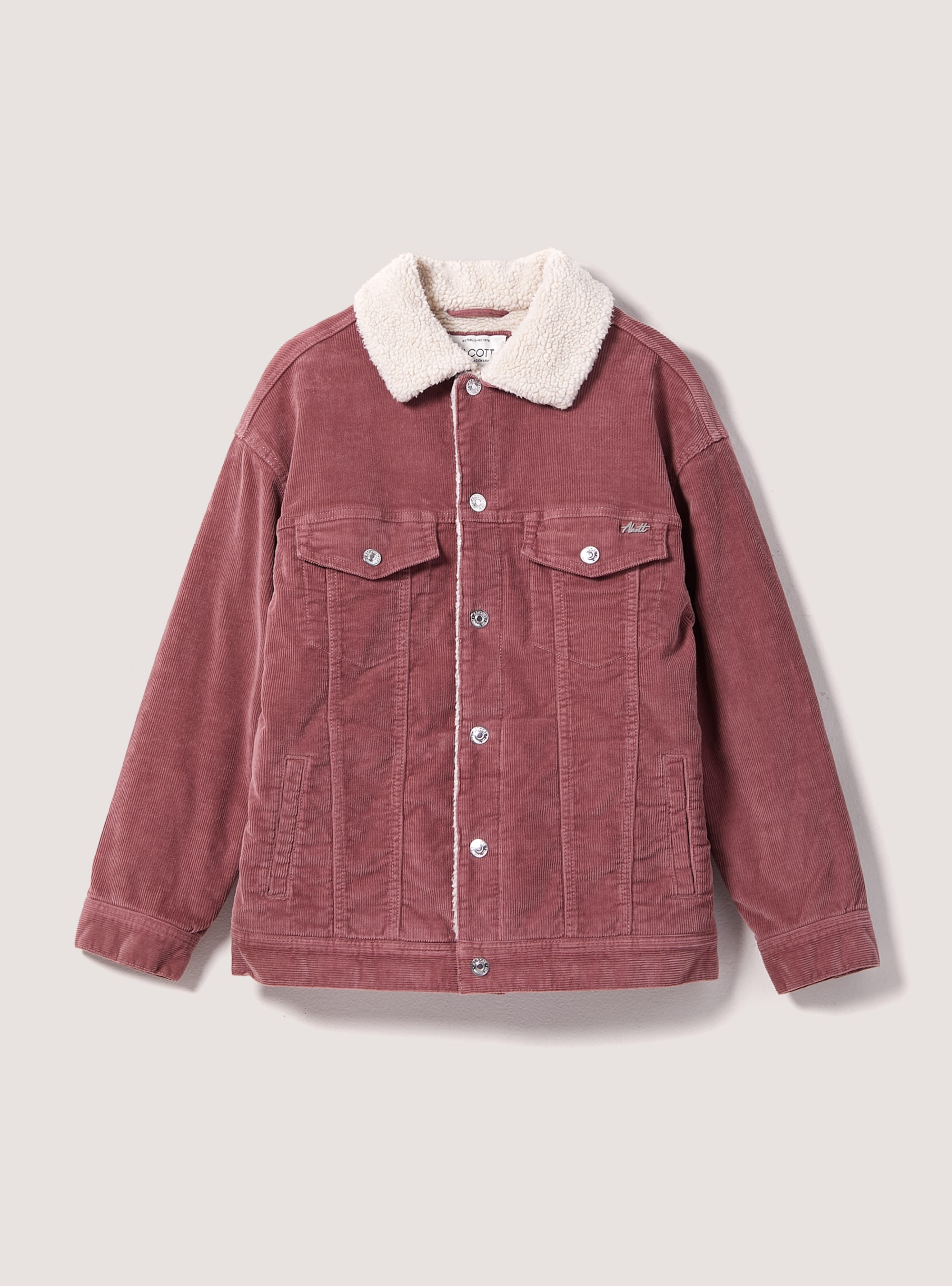 Veste de camionneur avec doublure en peluche, PK1 PINK DARK